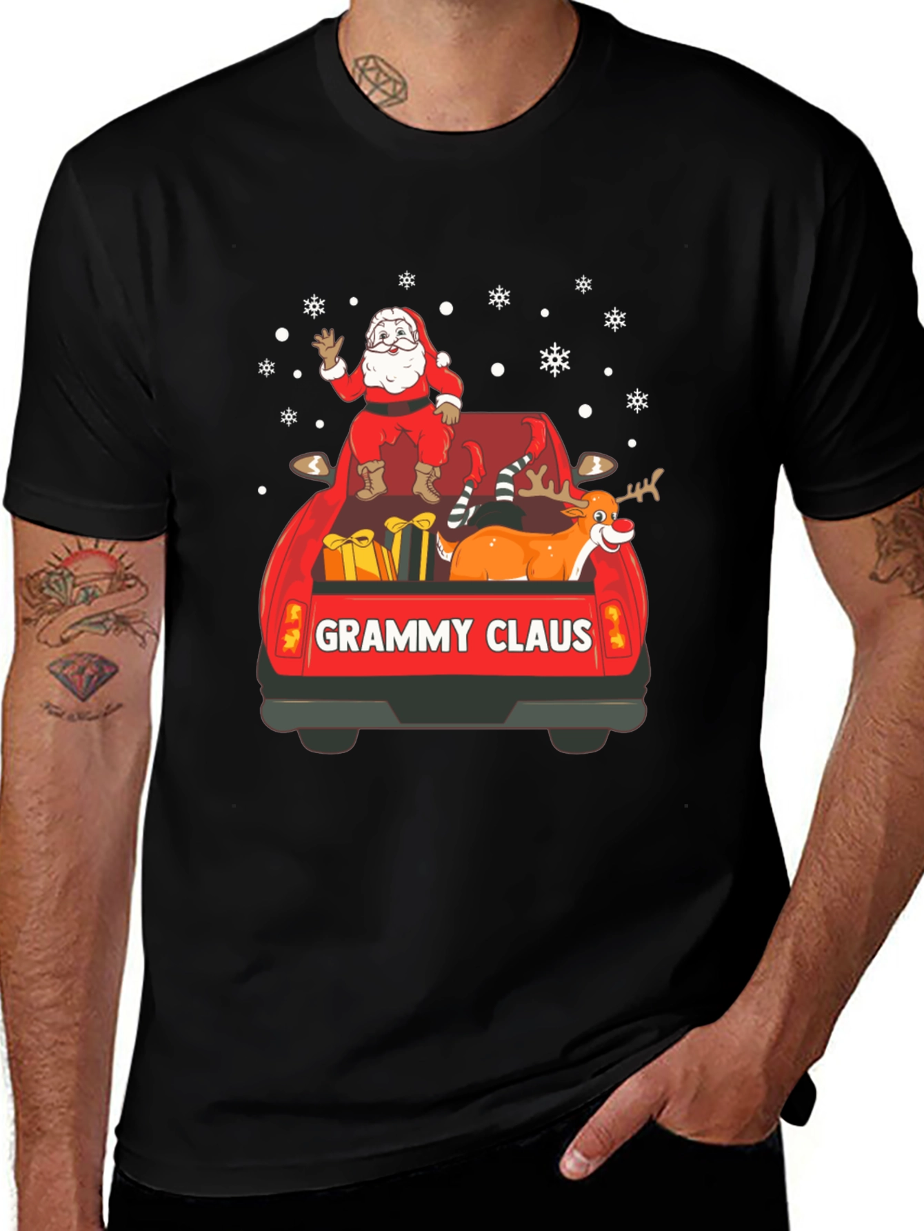 Grammy Claus Christmas T-Shirt