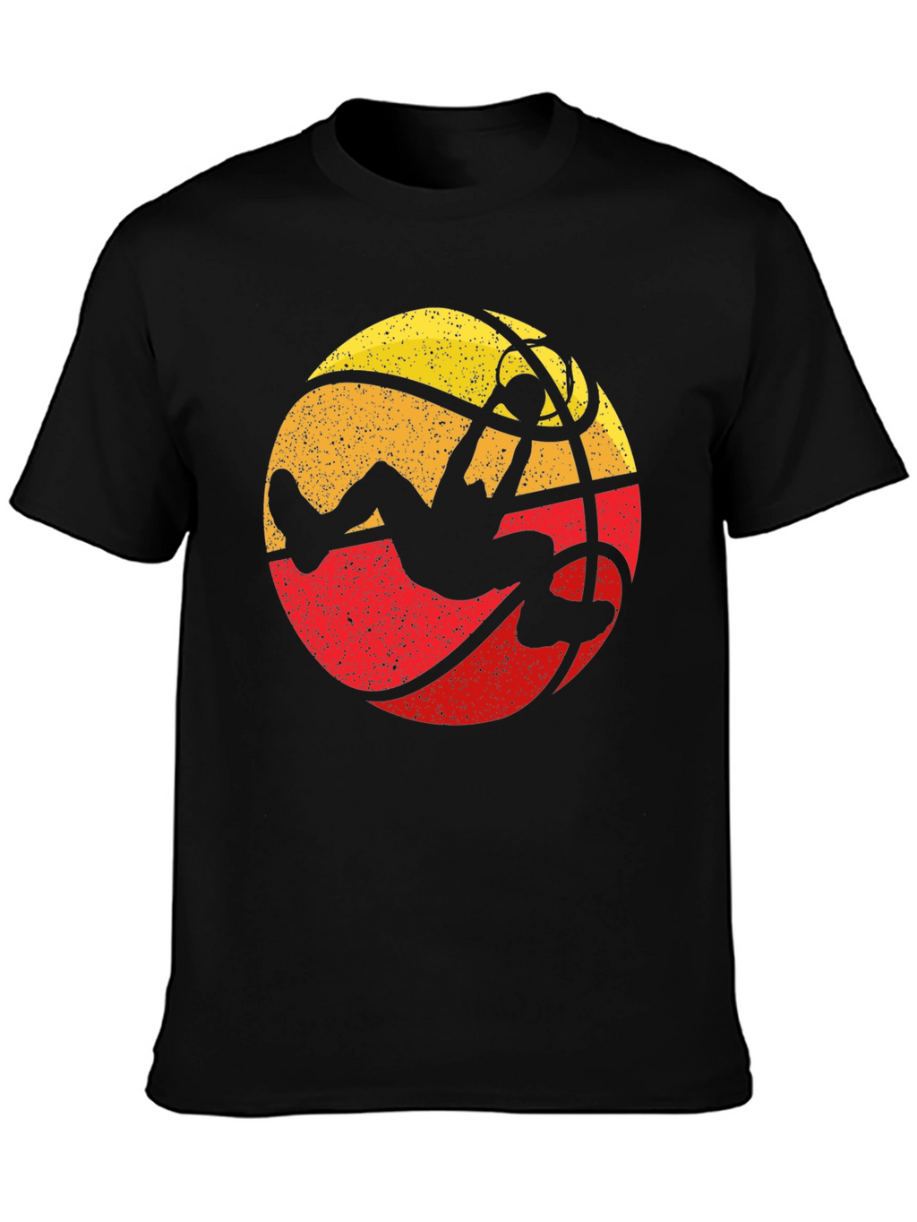 Retro Basketball Dunk Graphic Tee