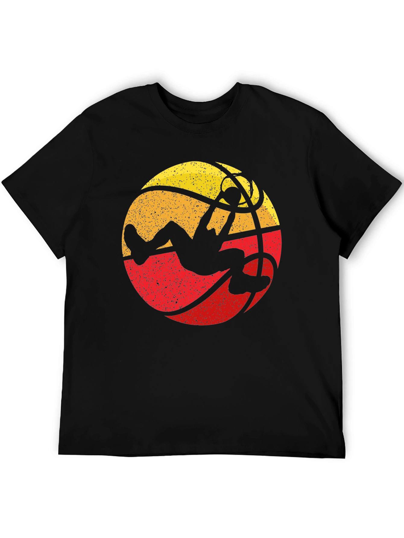 Retro Basketball Dunk Graphic Tee