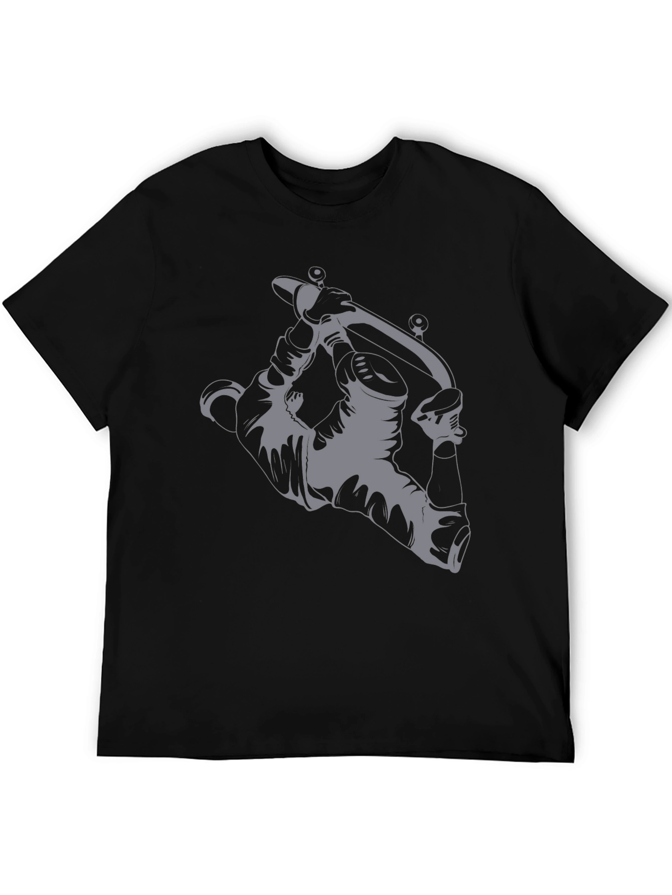Black Tattoo Machine Graphic Tee