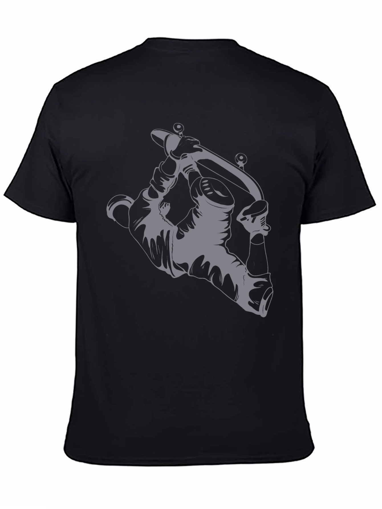 Black Tattoo Machine Graphic Tee