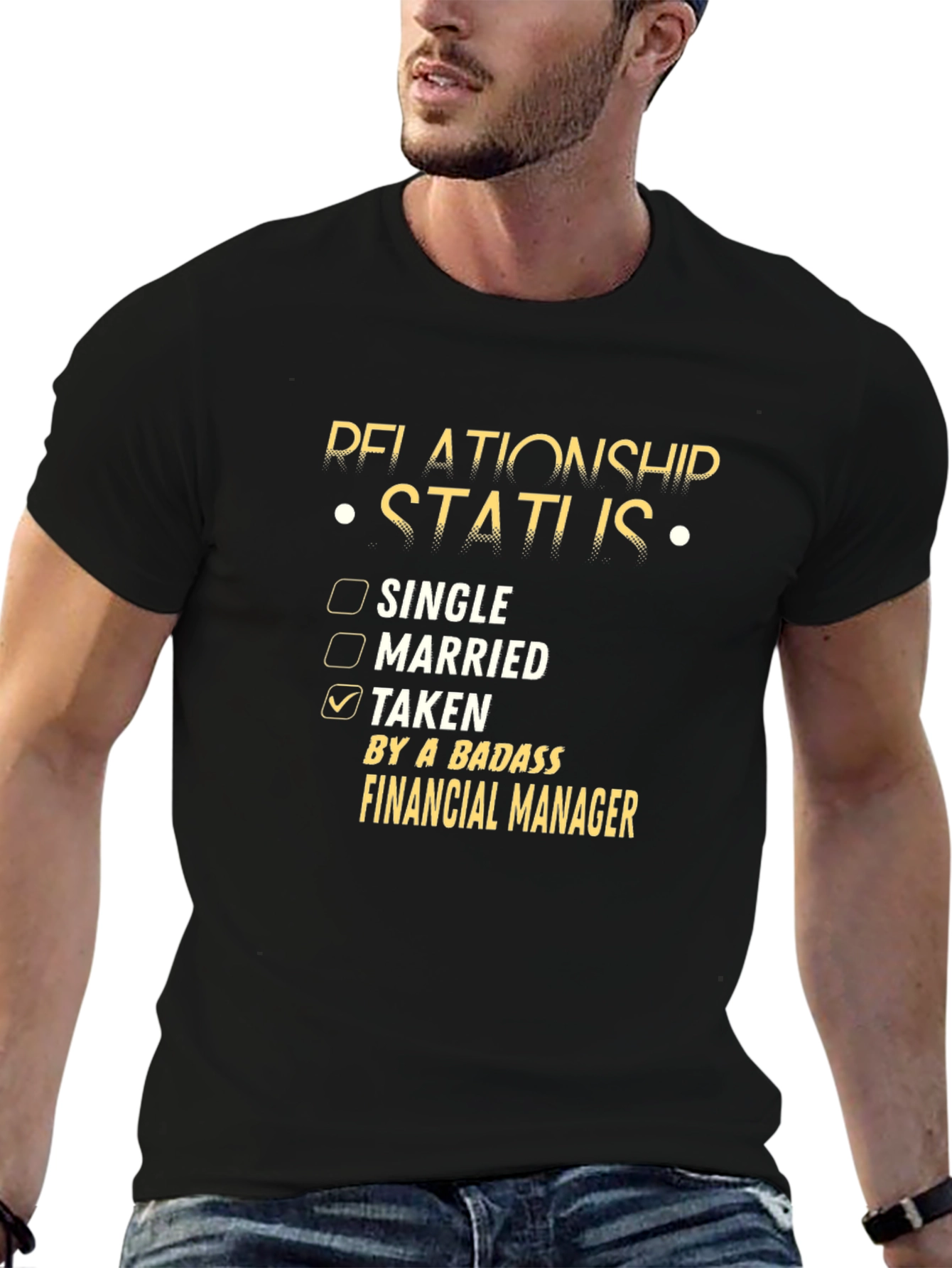Relationship Status: Taken by a Badass Financial Manager T-Shirt