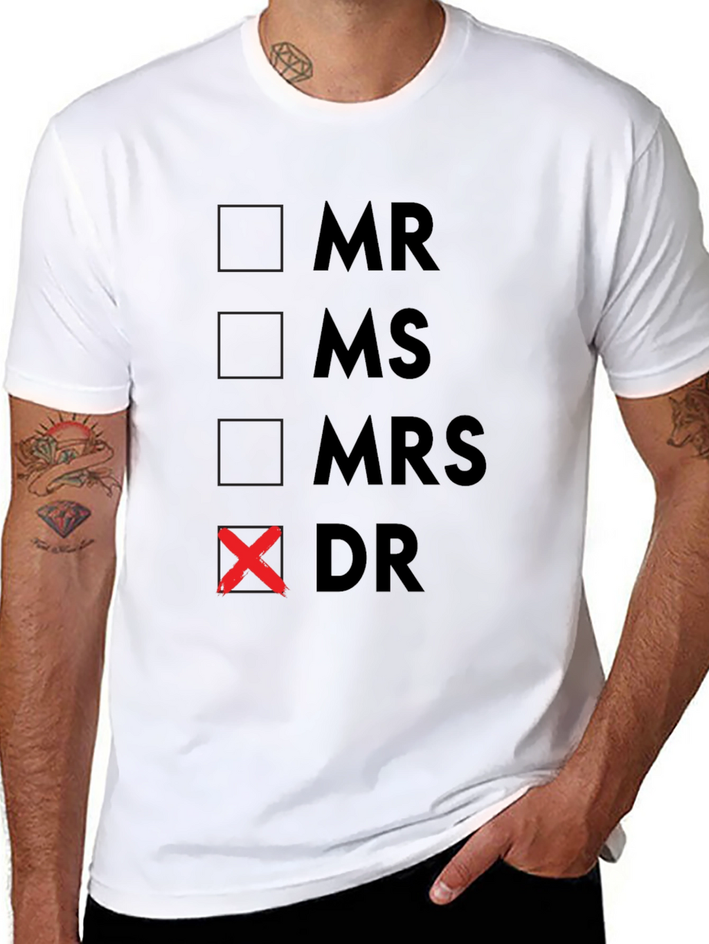 Dr. Checkbox T-Shirt - Novelty Gift