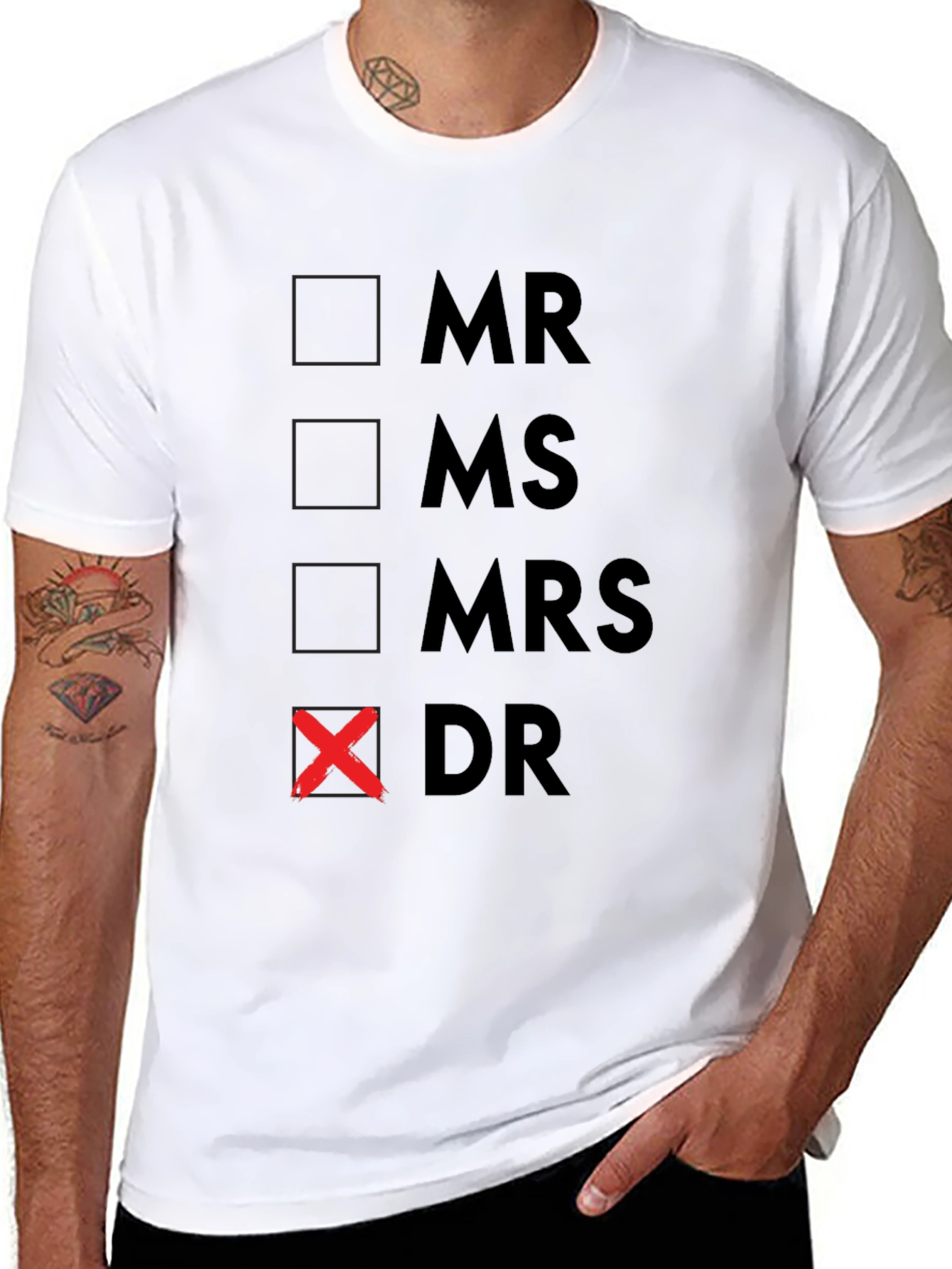 Dr. Checkbox T-Shirt - Novelty Gift