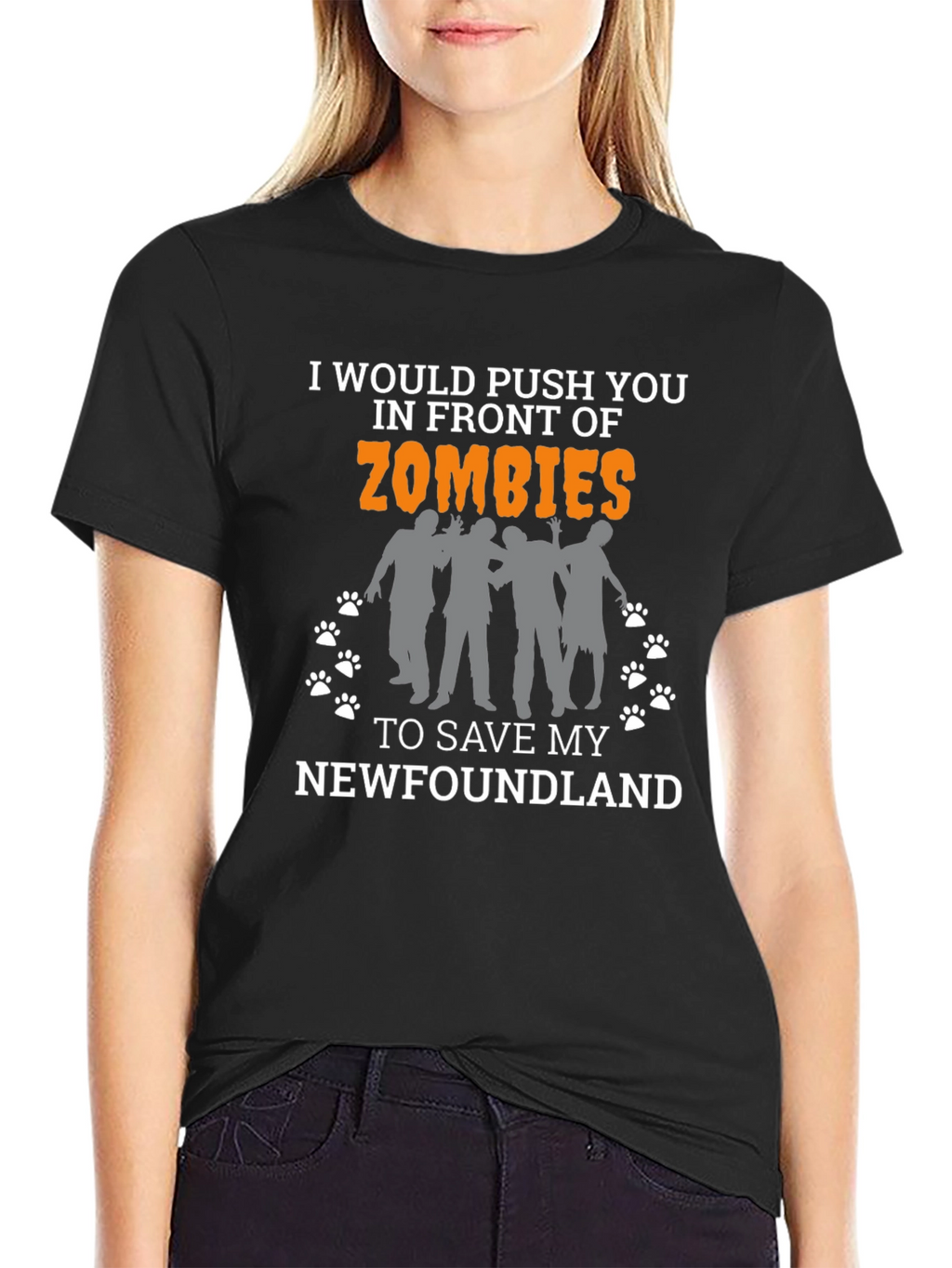 Zombie Newfoundland T-Shirt