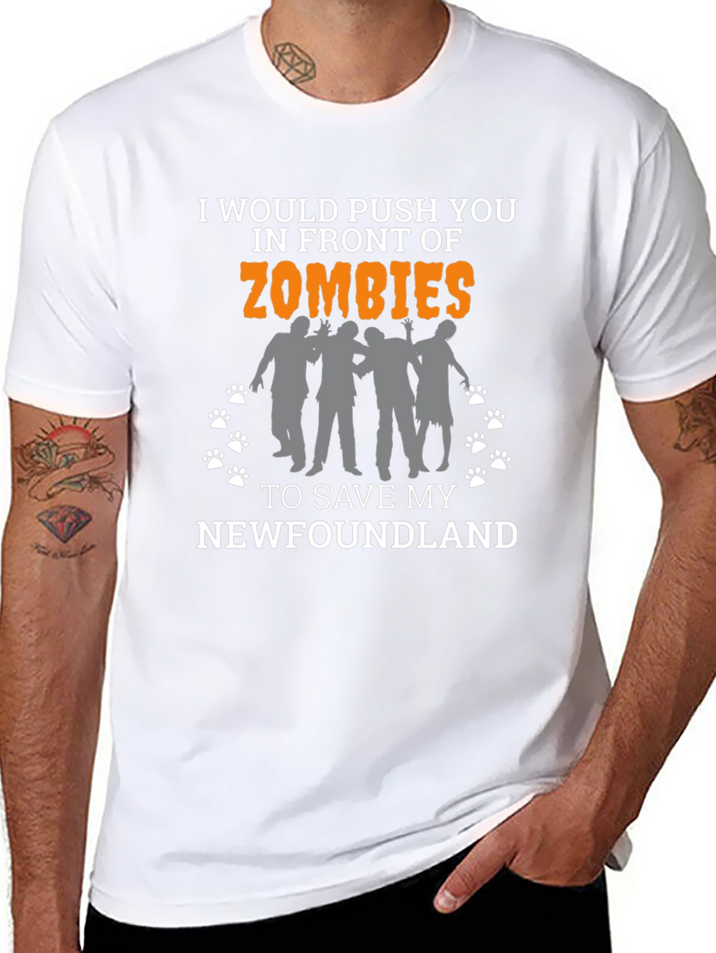 Zombie Newfoundland T-Shirt