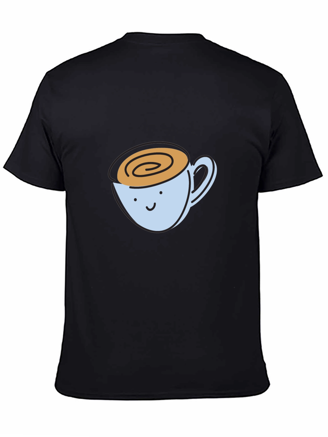 Cute Coffee Cup Graphic T-Shirt