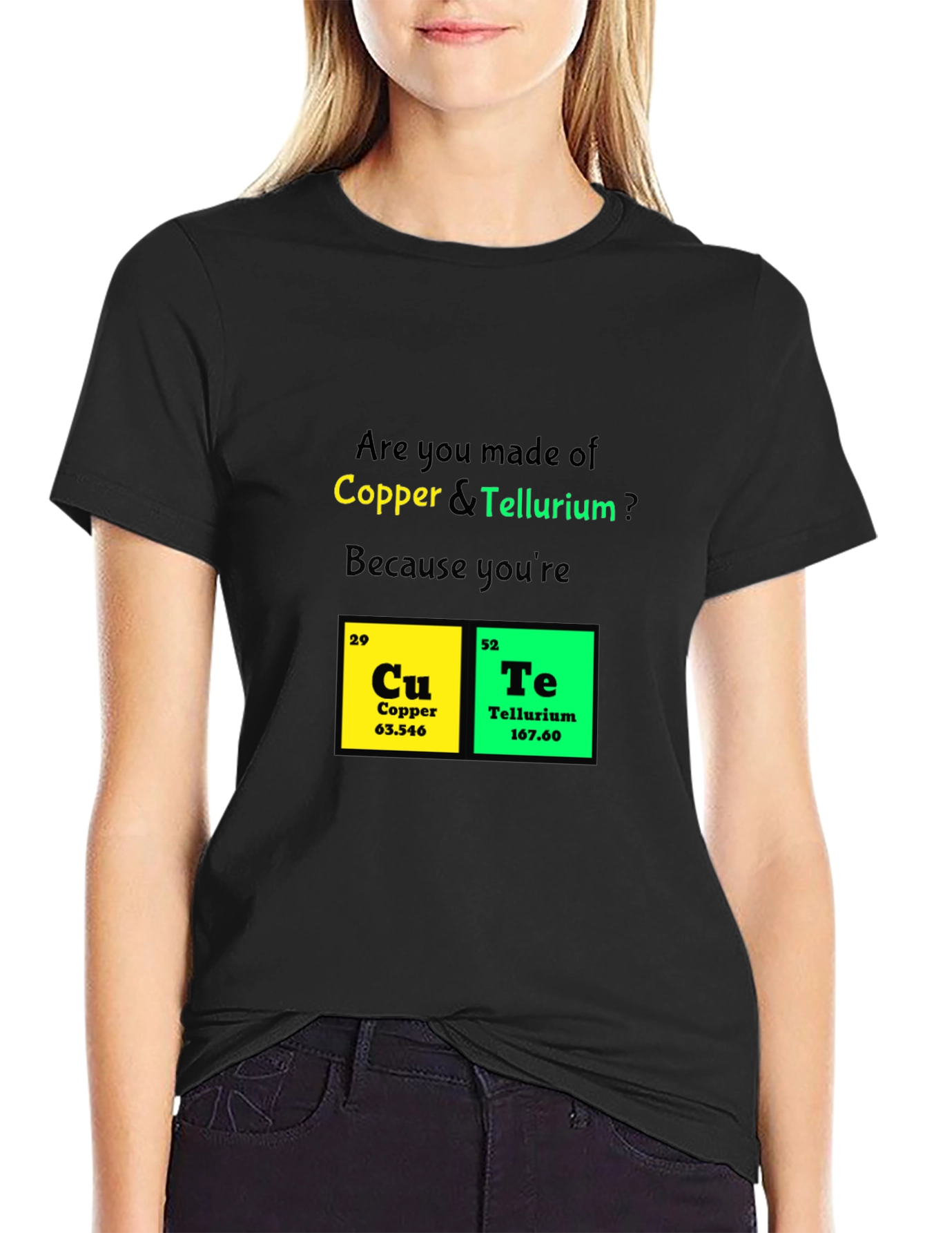 Funny Chemistry T-Shirt - Copper Tellurium