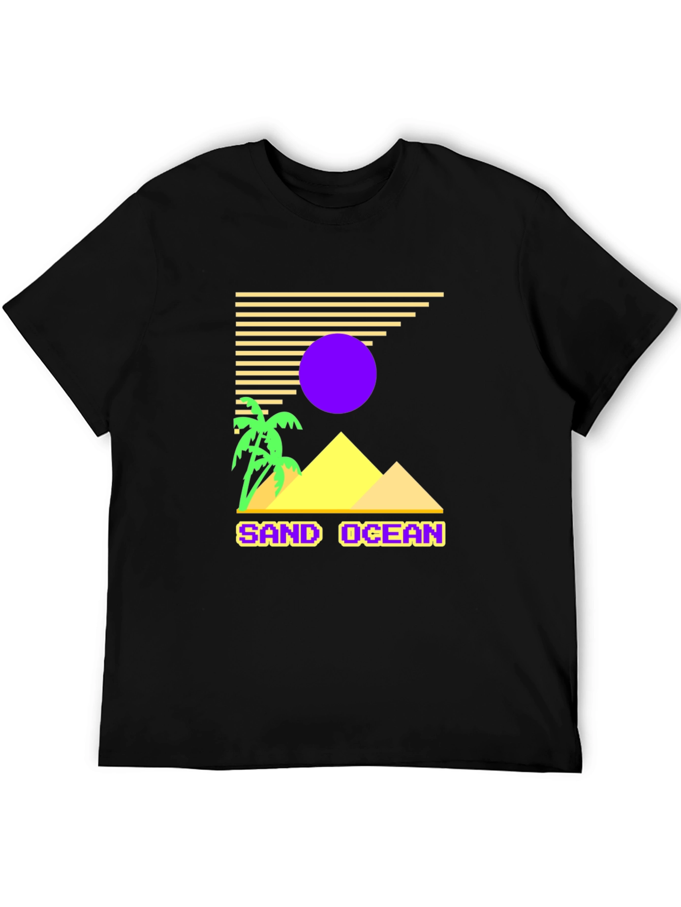 Retro Sand Ocean T-Shirt