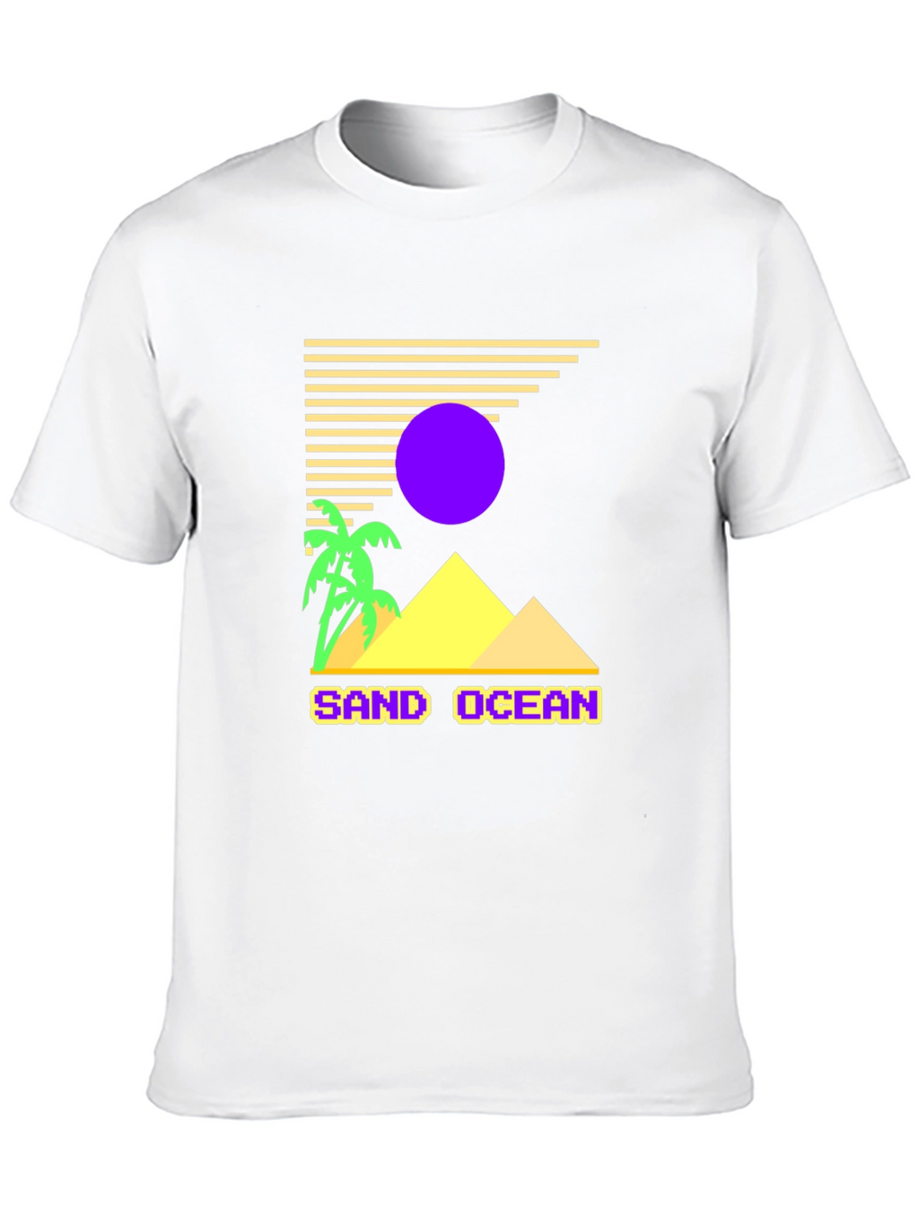 Retro Sand Ocean T-Shirt