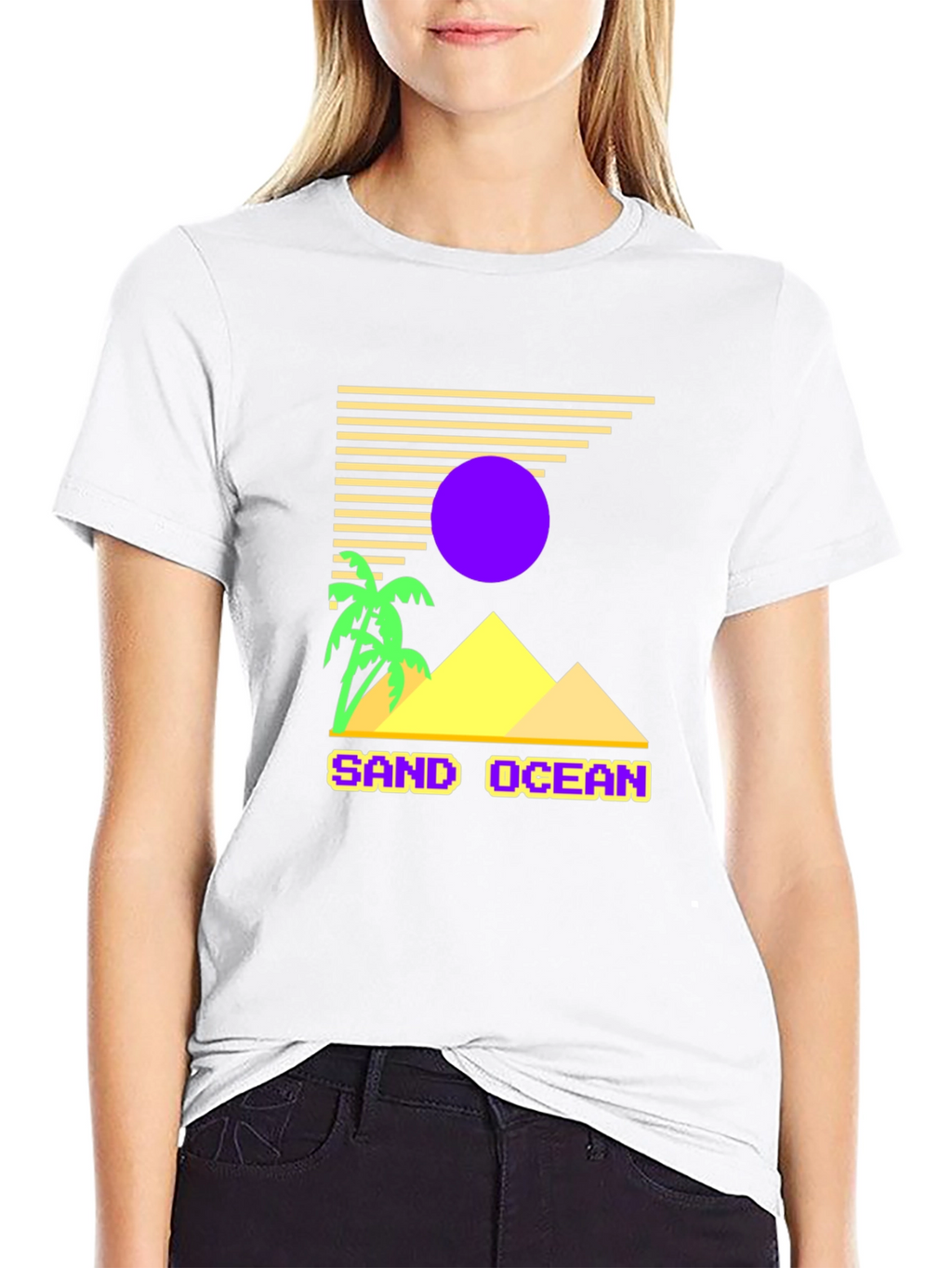 Retro Sand Ocean T-Shirt