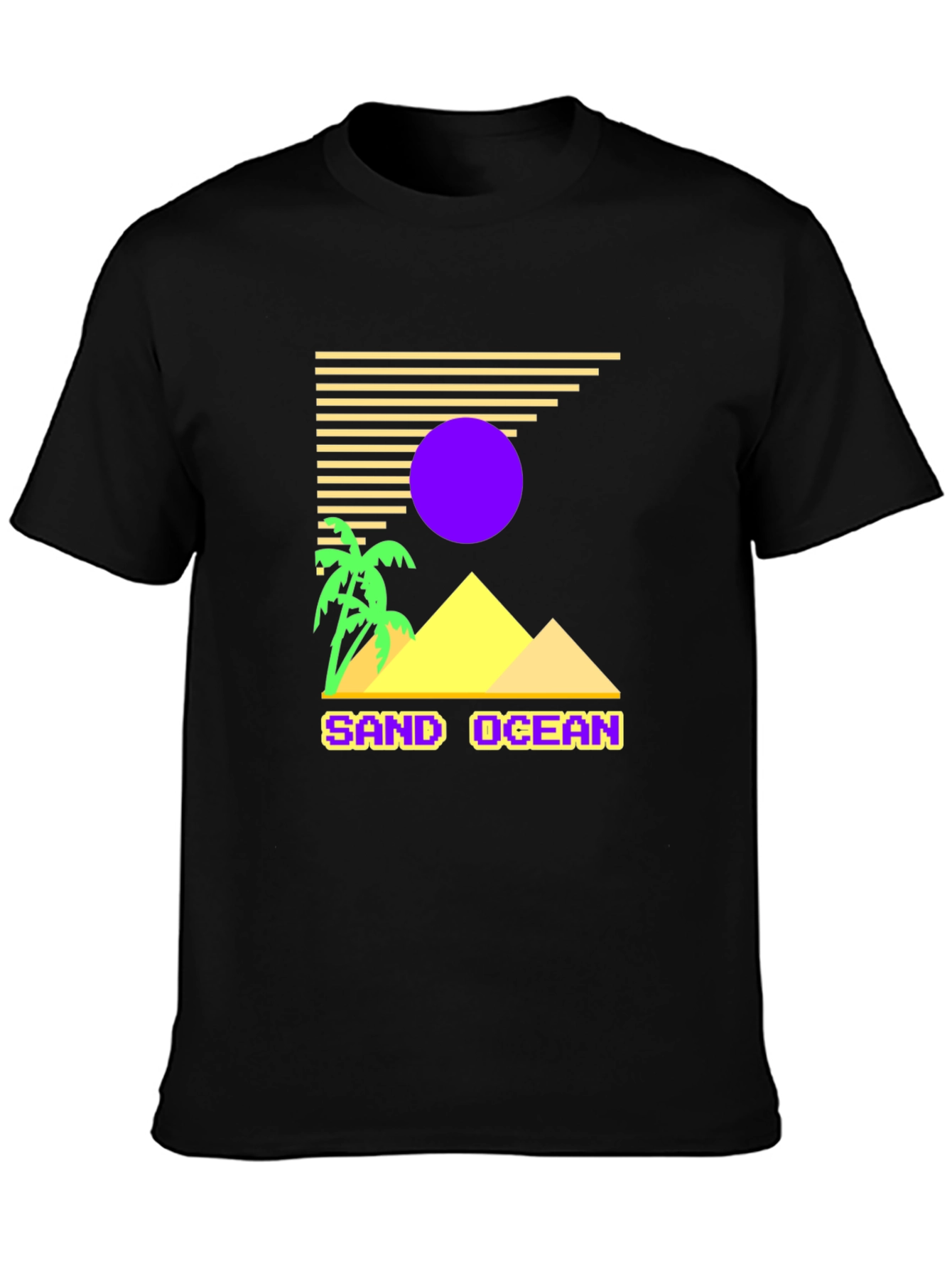 Retro Sand Ocean T-Shirt