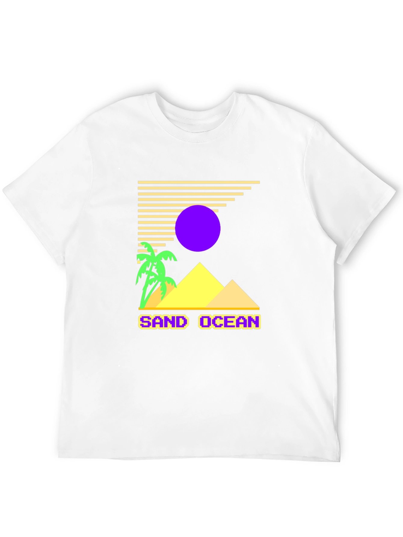 Retro Sand Ocean T-Shirt