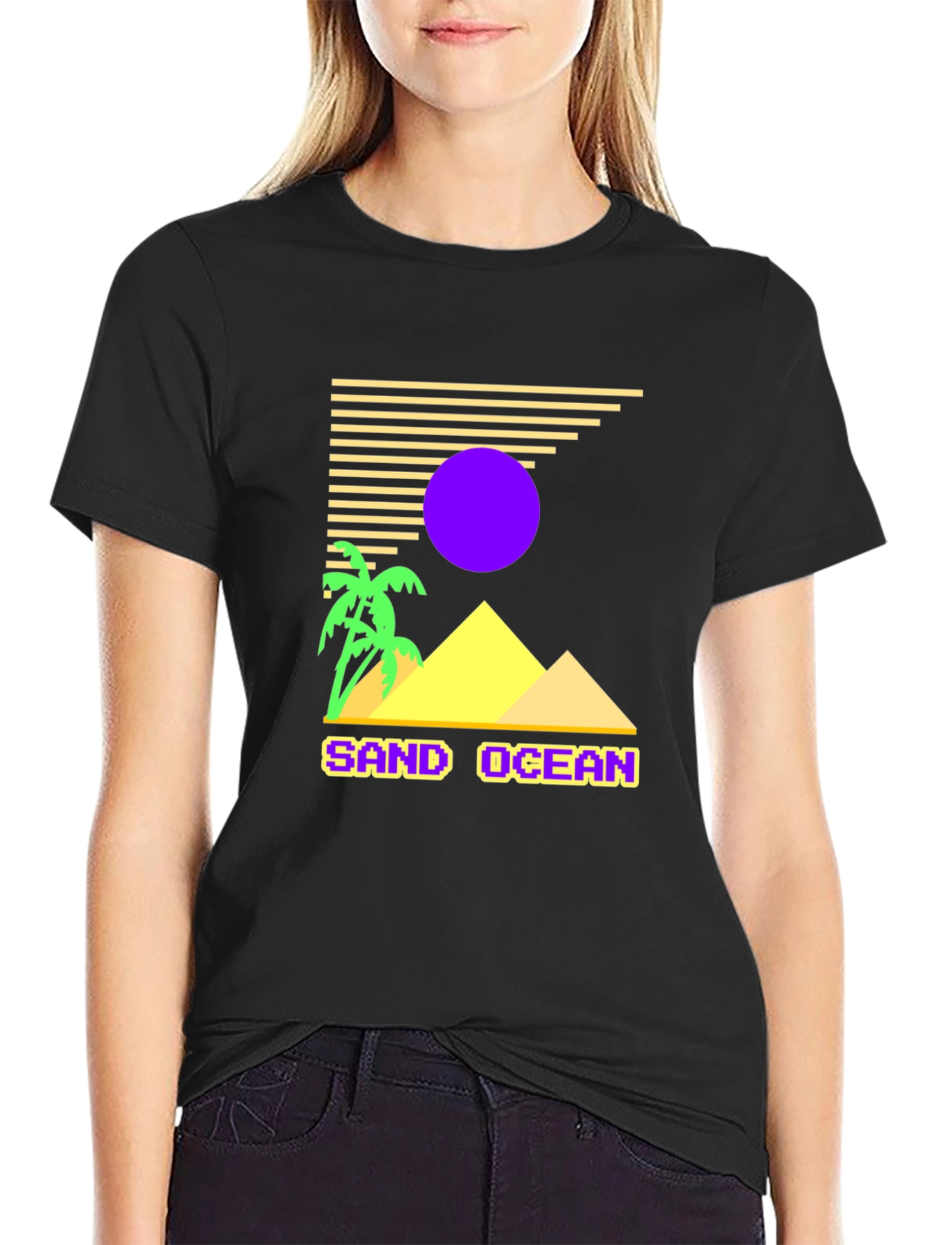 Retro Sand Ocean T-Shirt