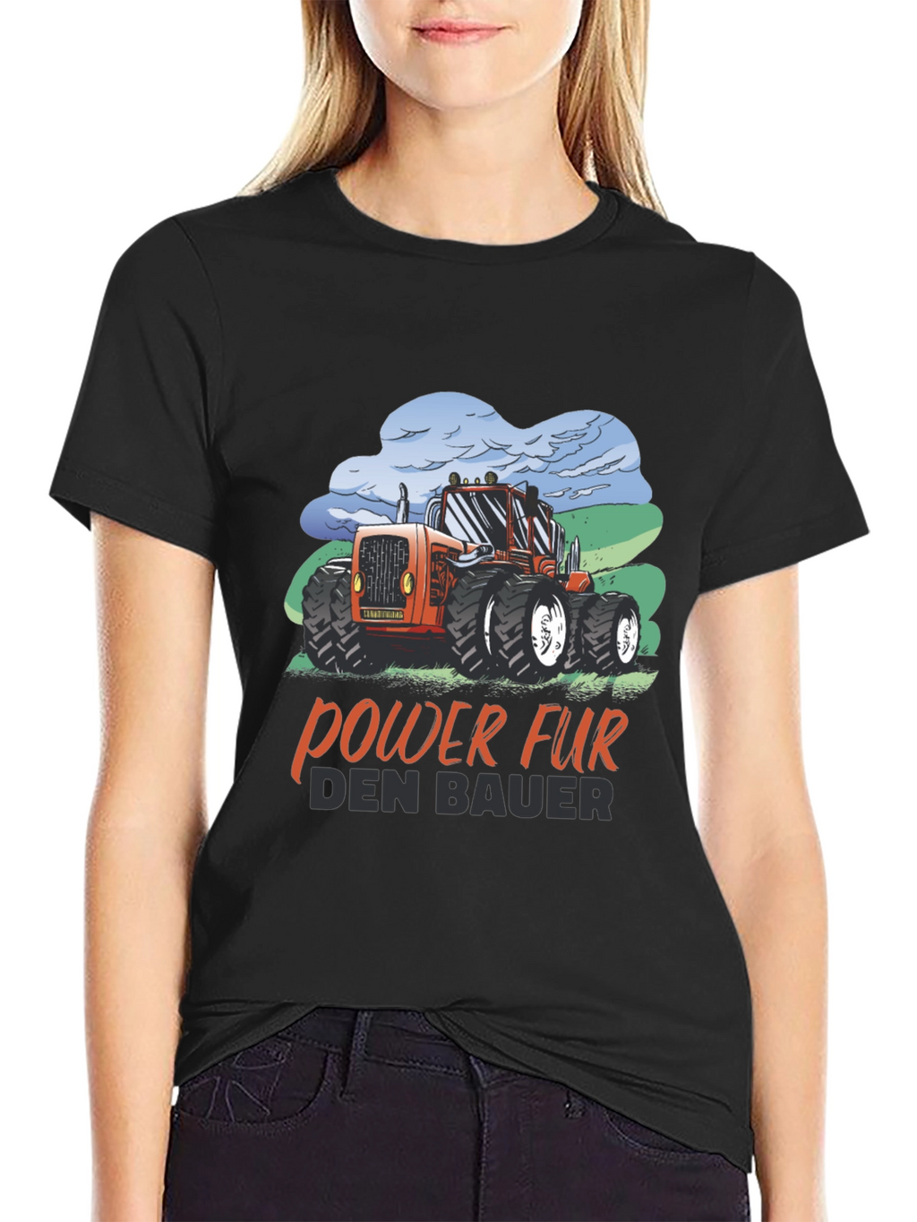 Tractor Power Farmer Graphic Tee