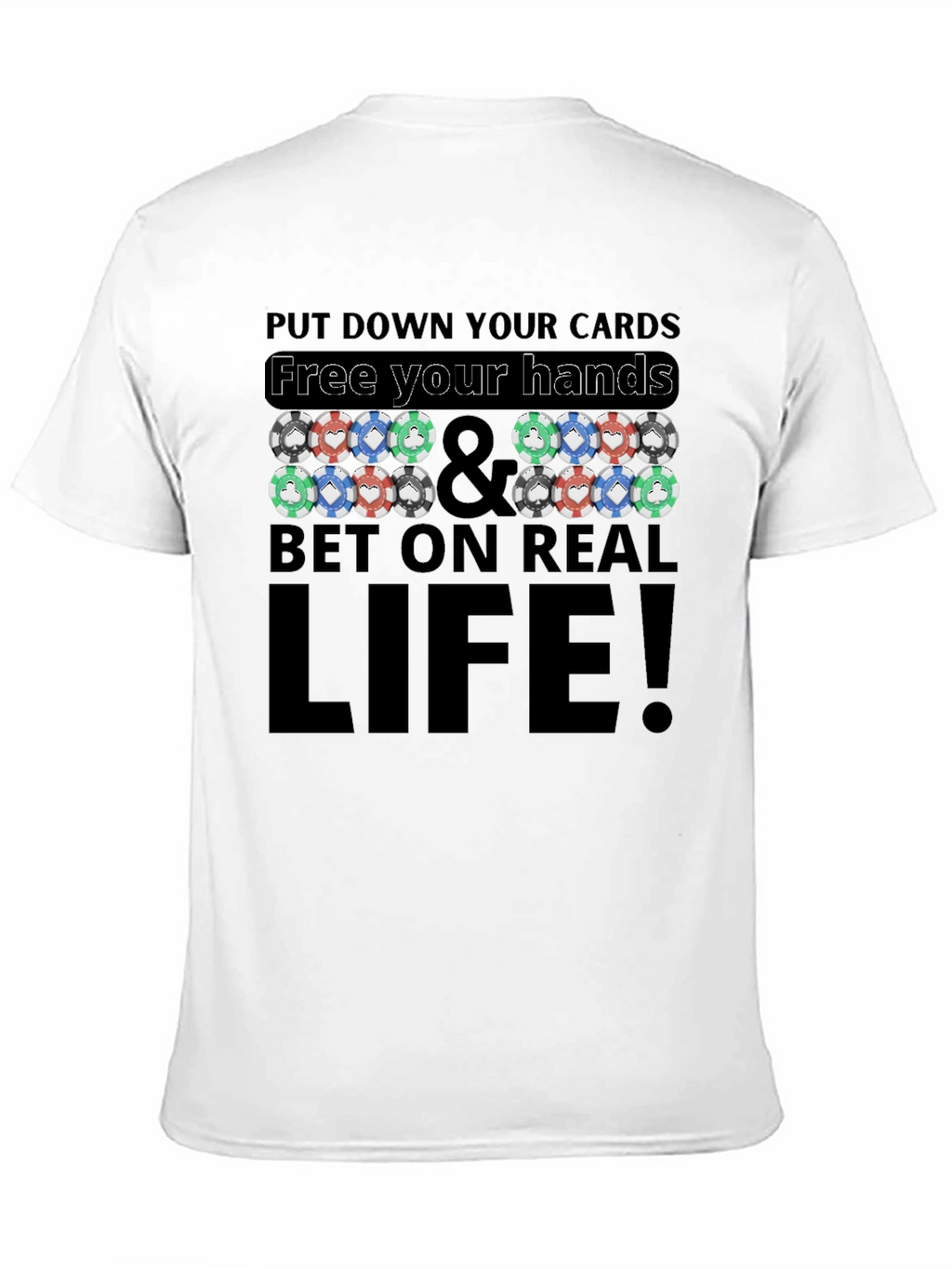 Poker Chip Graphic T-Shirt