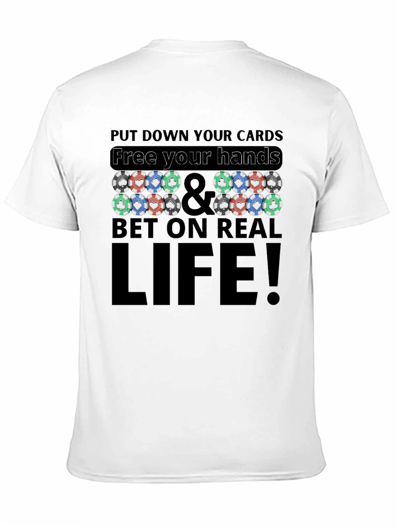 Poker Chip Graphic T-Shirt