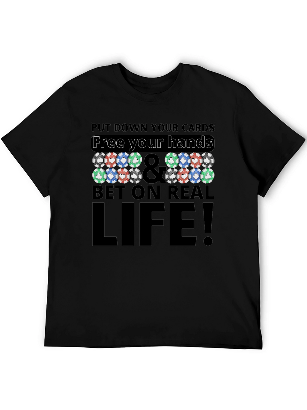 Poker Chip Graphic T-Shirt