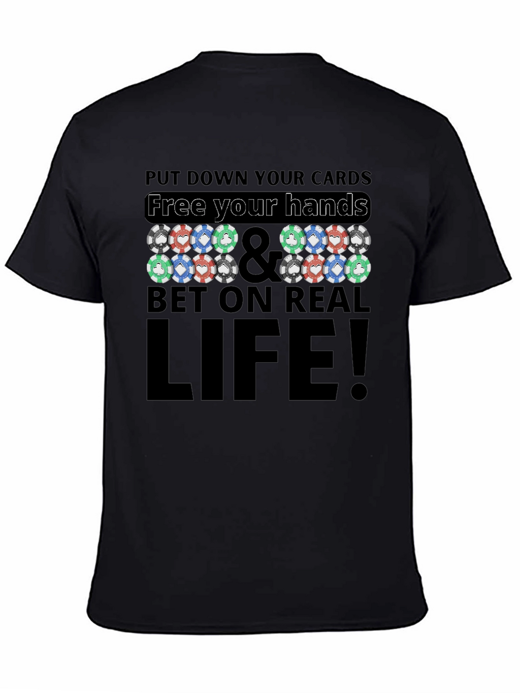 Poker Chip Graphic T-Shirt
