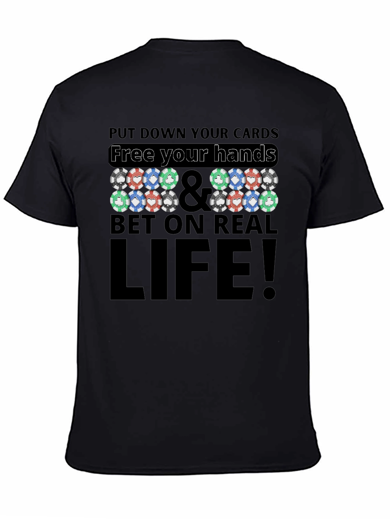 Poker Chip Graphic T-Shirt
