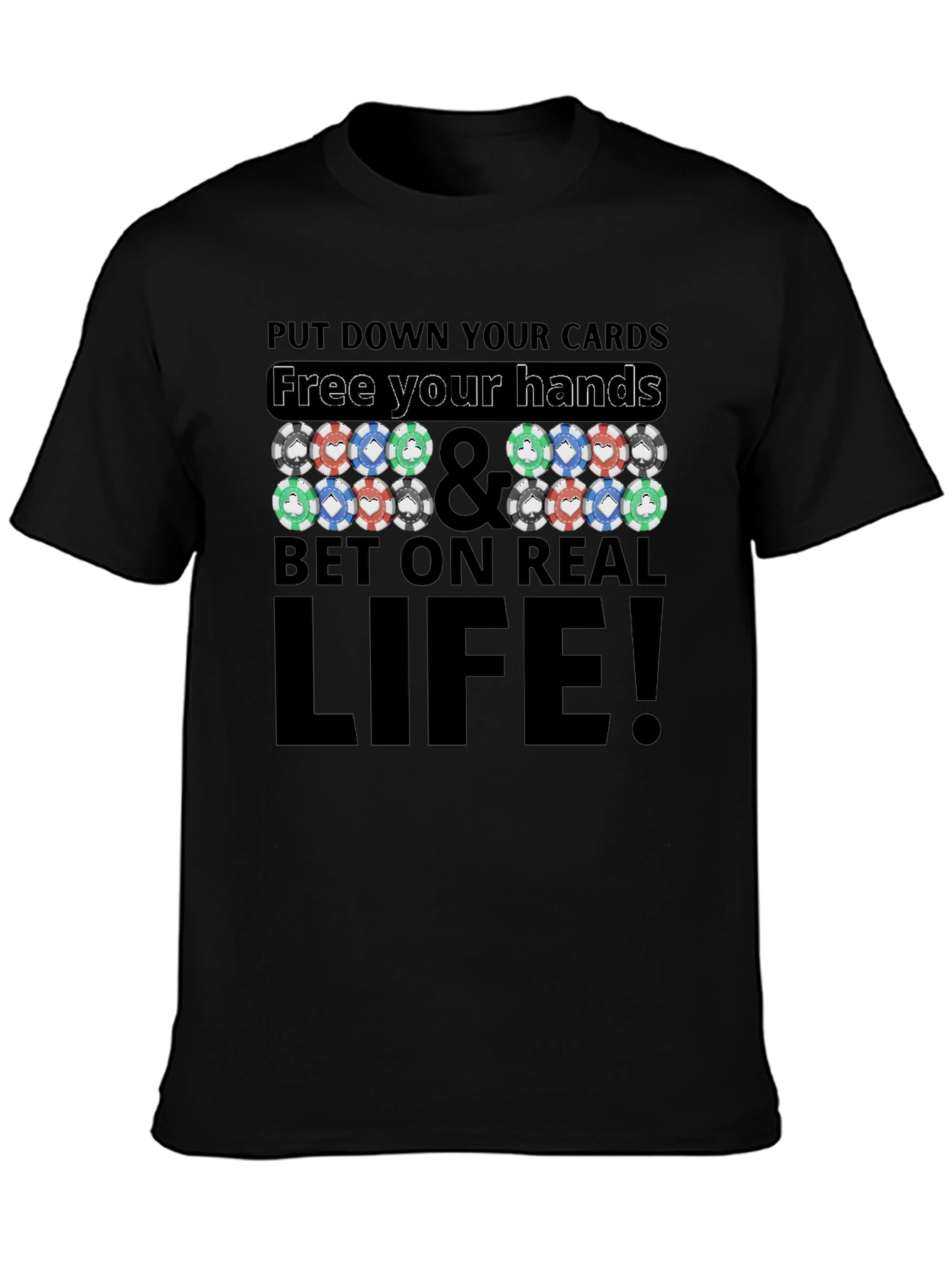 Poker Chip Graphic T-Shirt