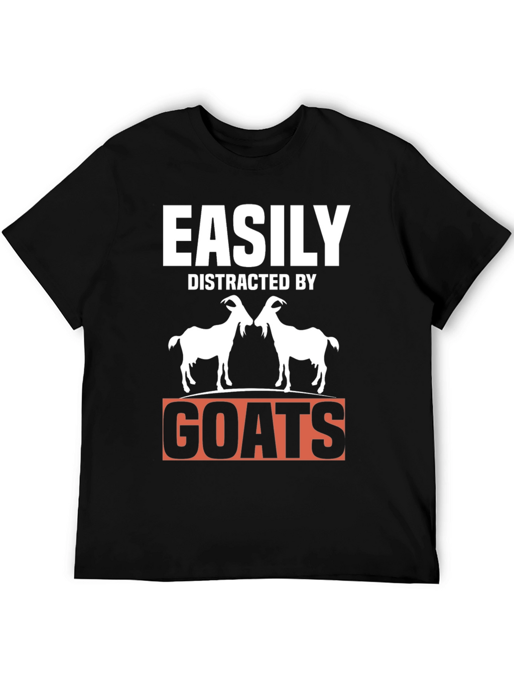Easily Distracted By Goats T-Shirt