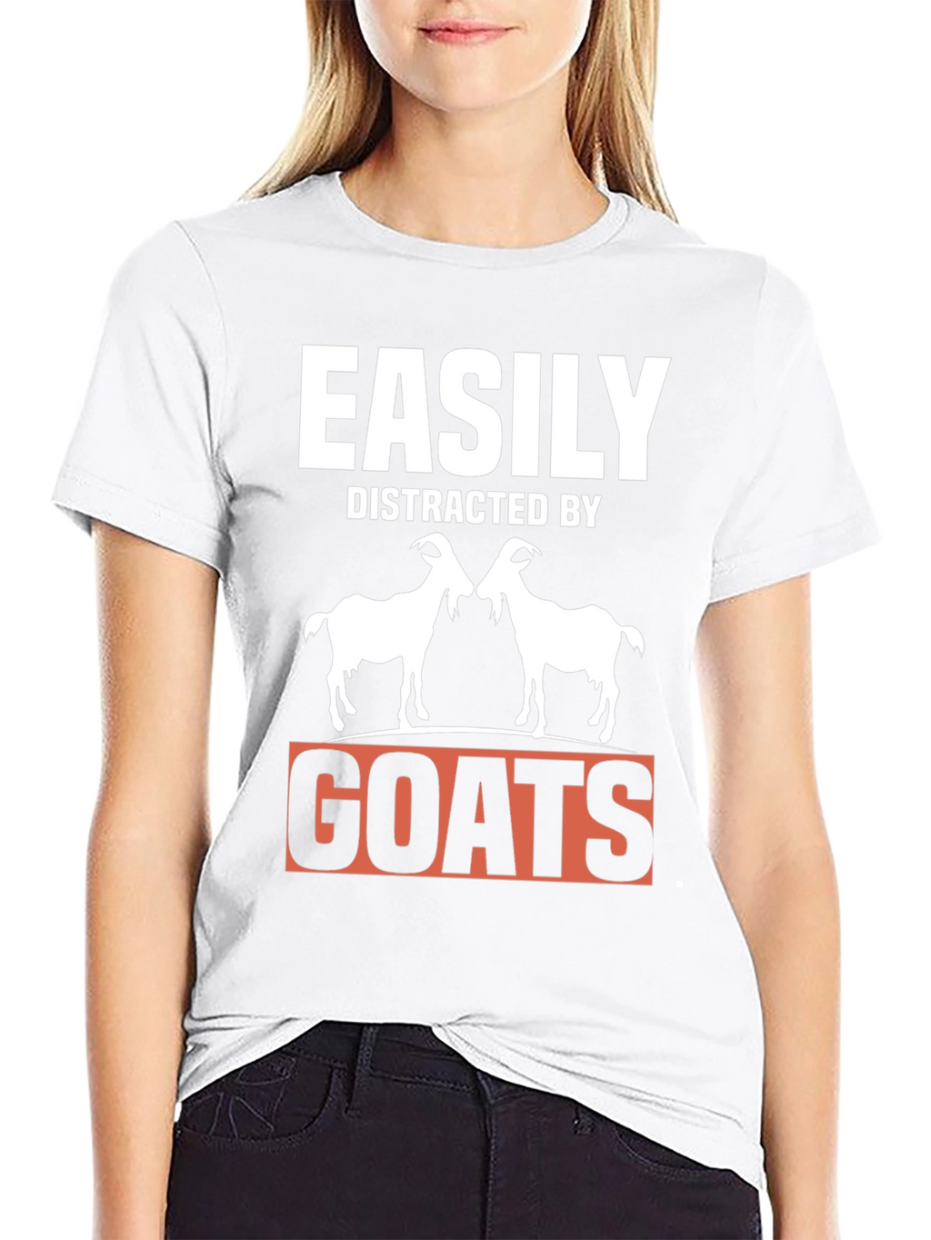 Easily Distracted By Goats T-Shirt