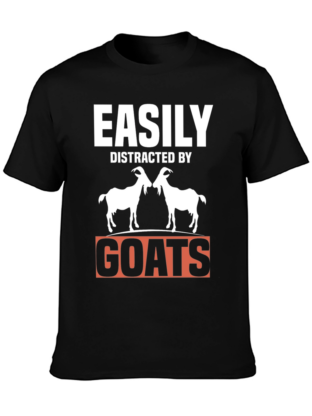 Easily Distracted By Goats T-Shirt