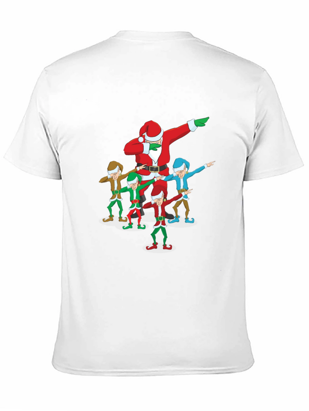 Dabbing Santa & Elves Graphic T-Shirt