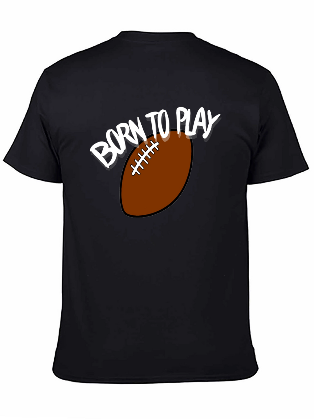 Born to Play Football Graphic T-Shirt