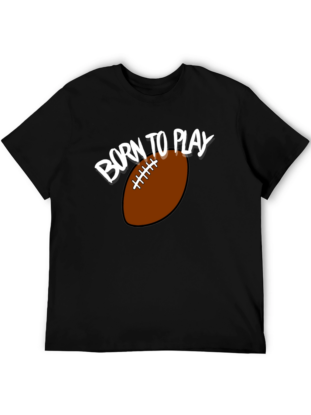 Born to Play Football Graphic T-Shirt