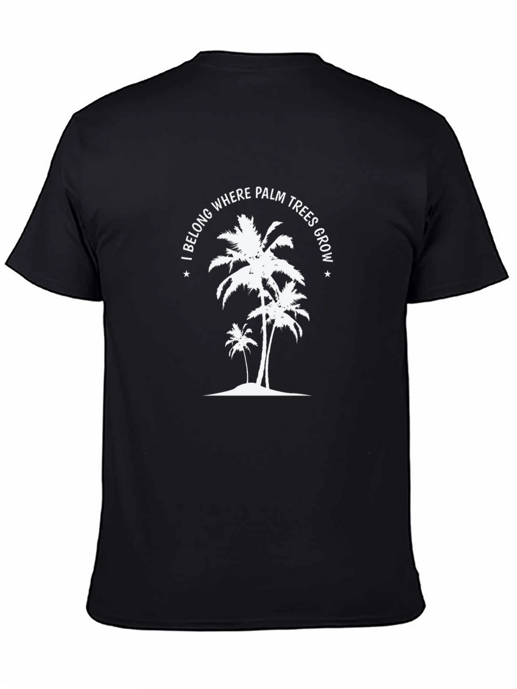 Palm Tree Graphic Tee - Tropical Beach Vibes