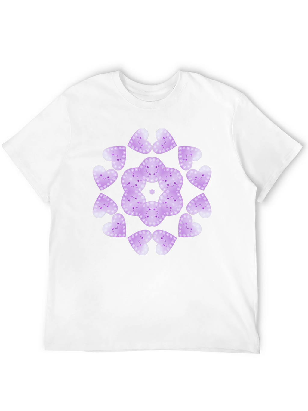 Heart Mandala Graphic T-Shirt