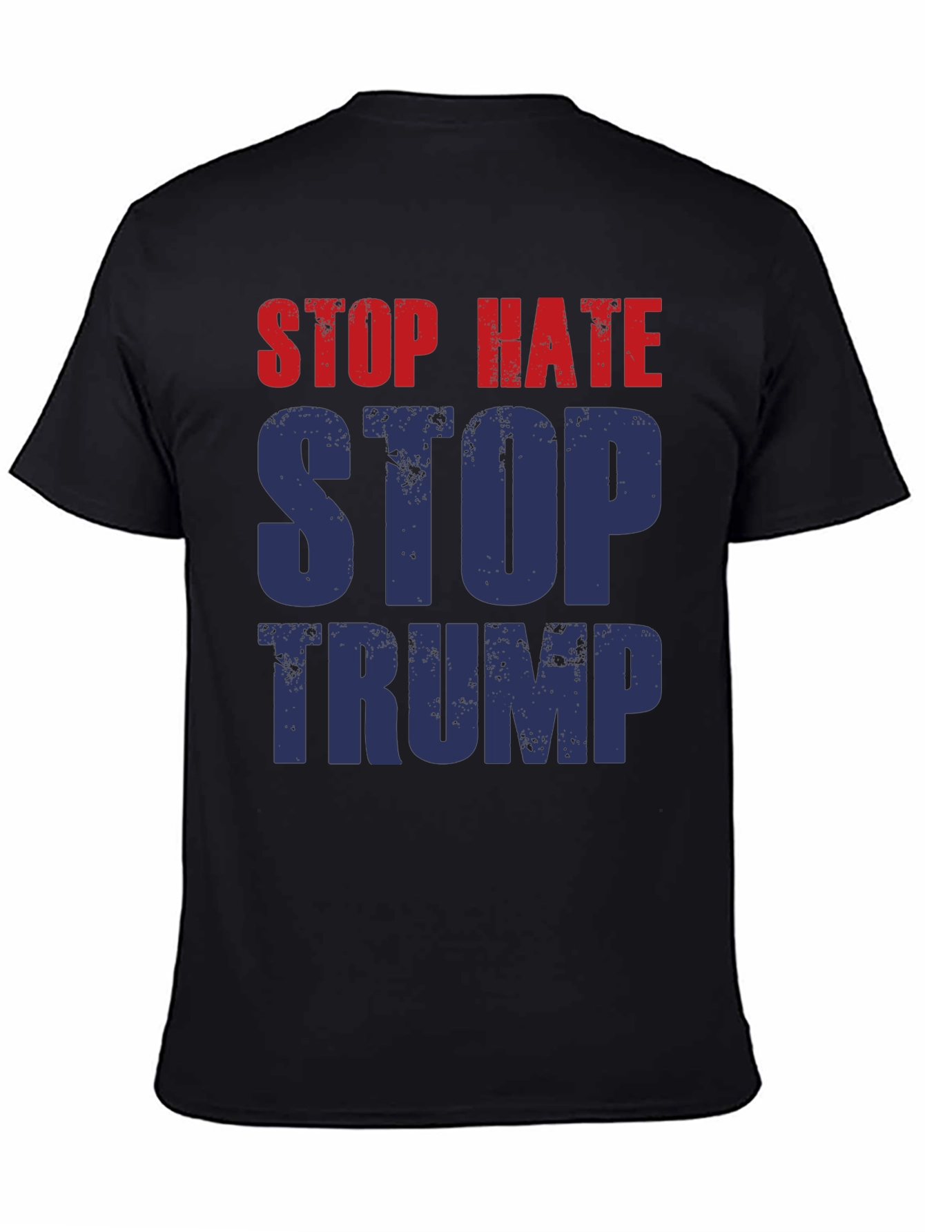 Stop Hate Stop Trump Graphic T-Shirt