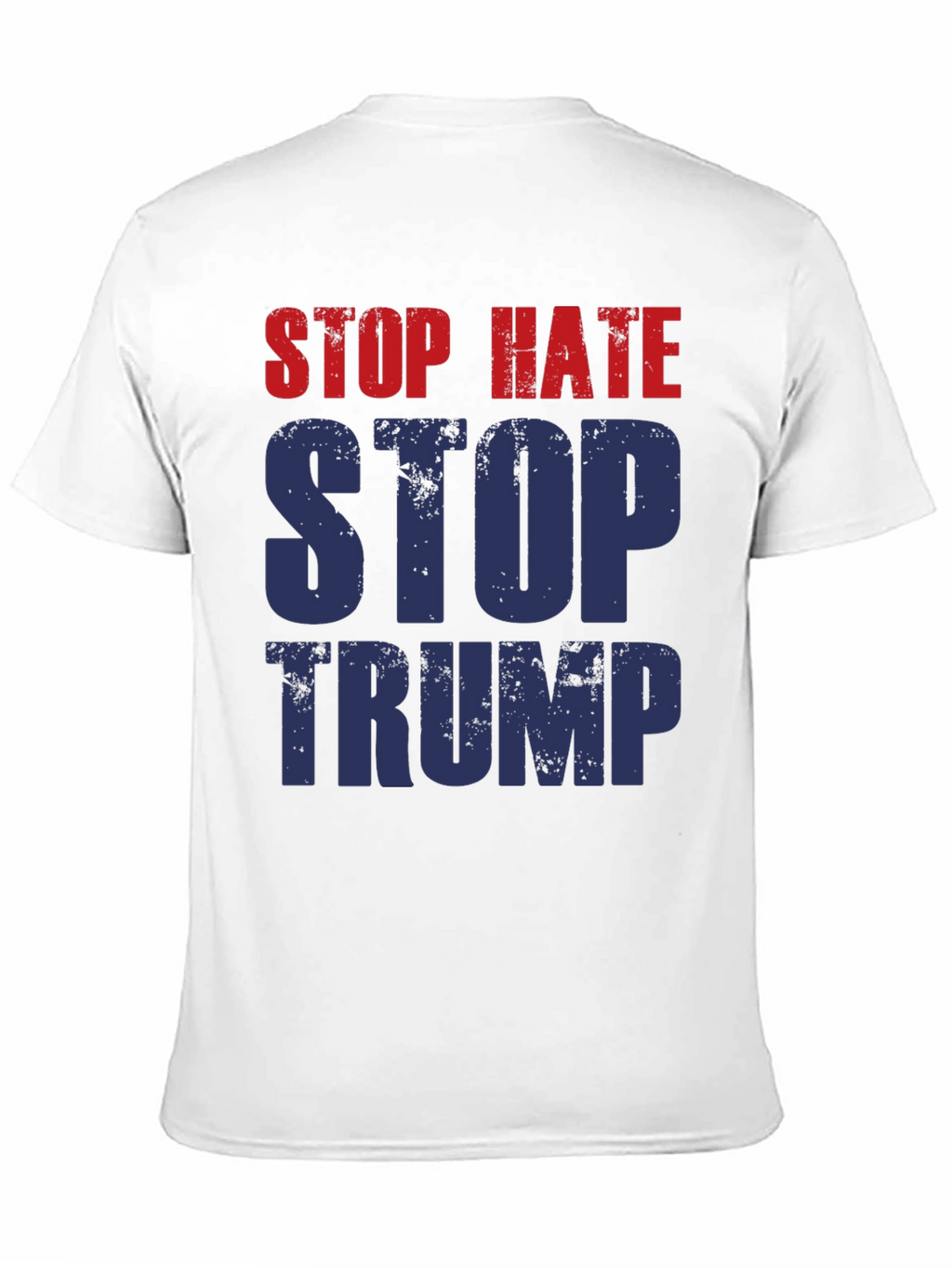 Stop Hate Stop Trump Graphic T-Shirt