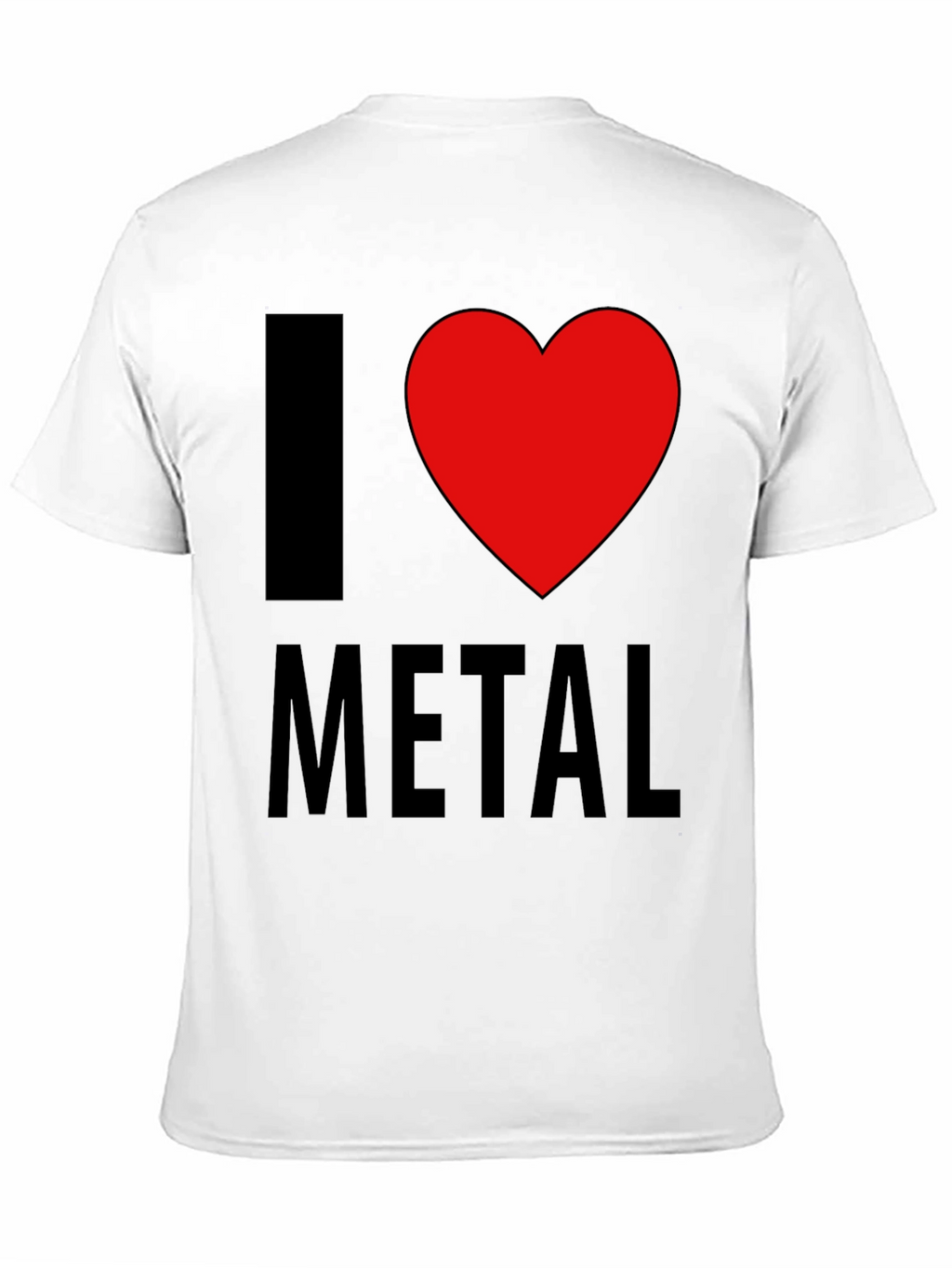 I Love Metal T-Shirt - Graphic Tee