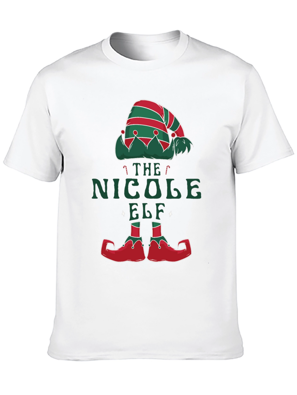 The Nicole Elf Funny Christmas T-Shirt