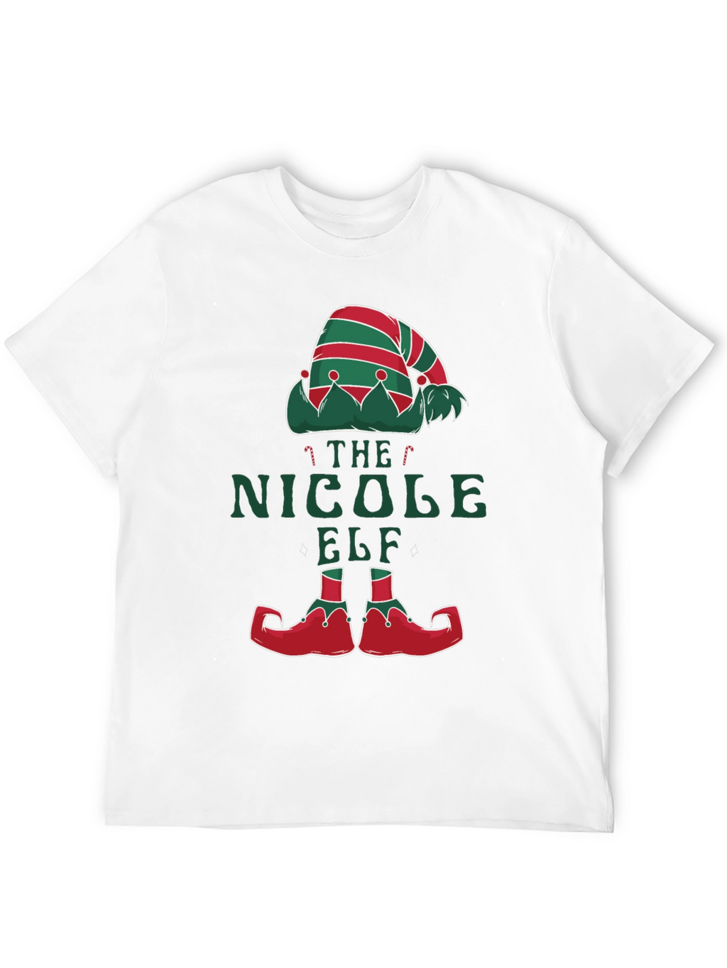 The Nicole Elf Funny Christmas T-Shirt