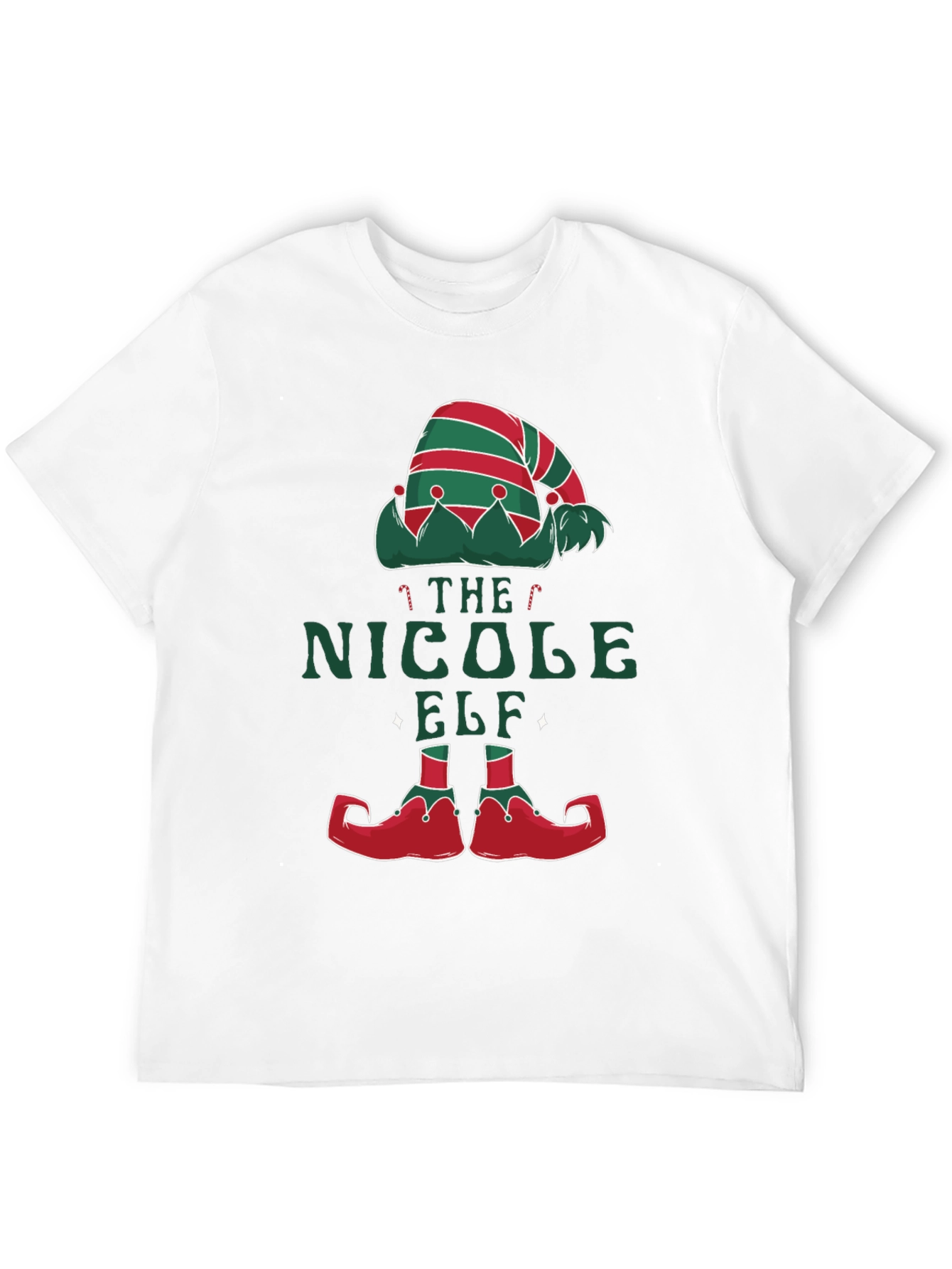 The Nicole Elf Funny Christmas T-Shirt