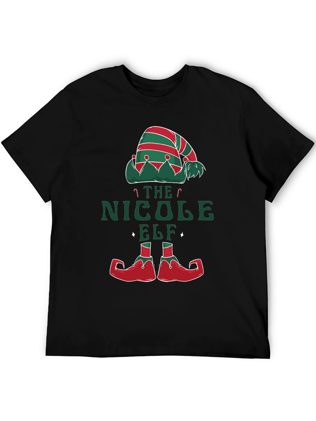 The Nicole Elf Funny Christmas T-Shirt