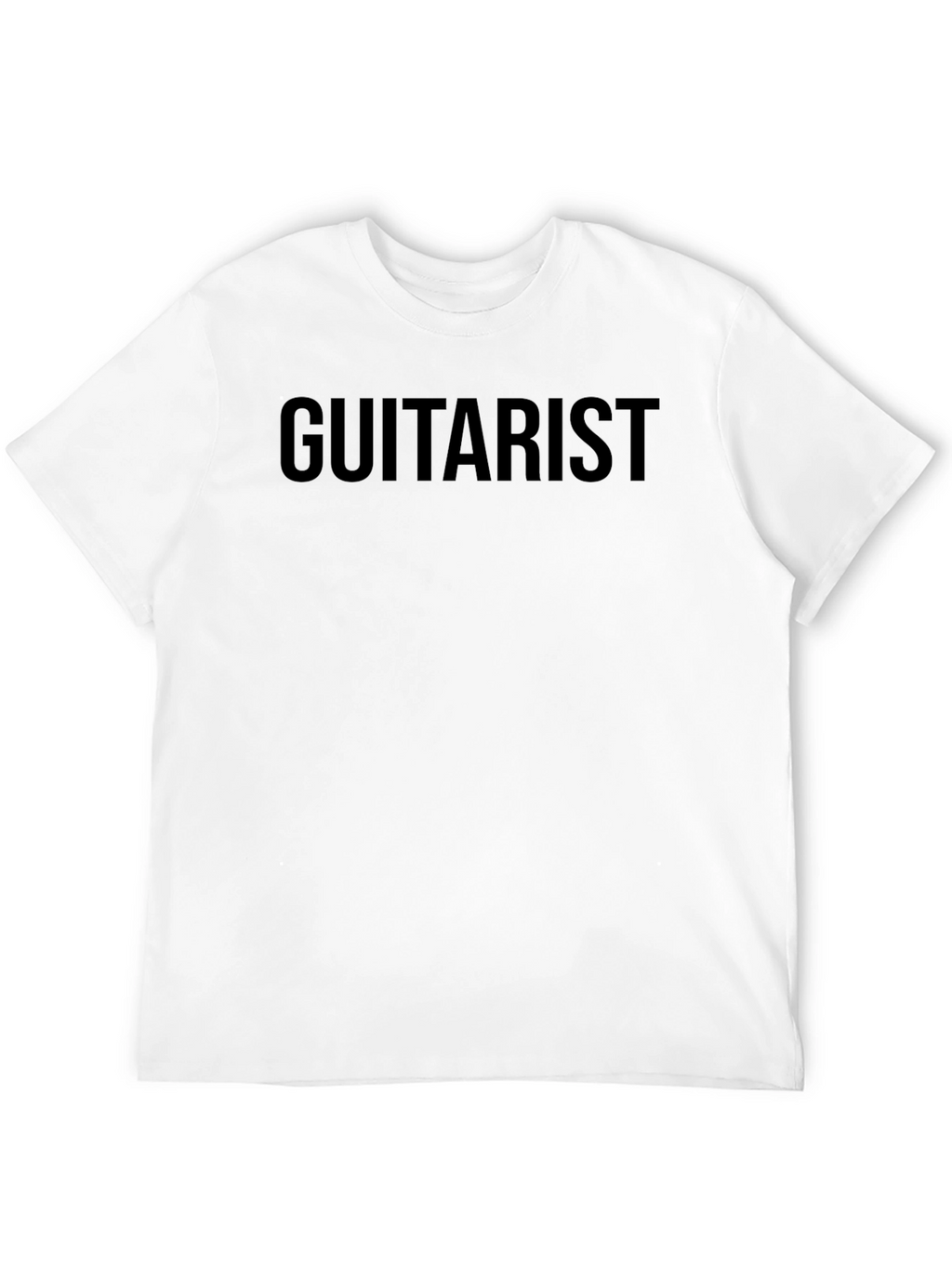 Guitarist Graphic Black T-Shirt