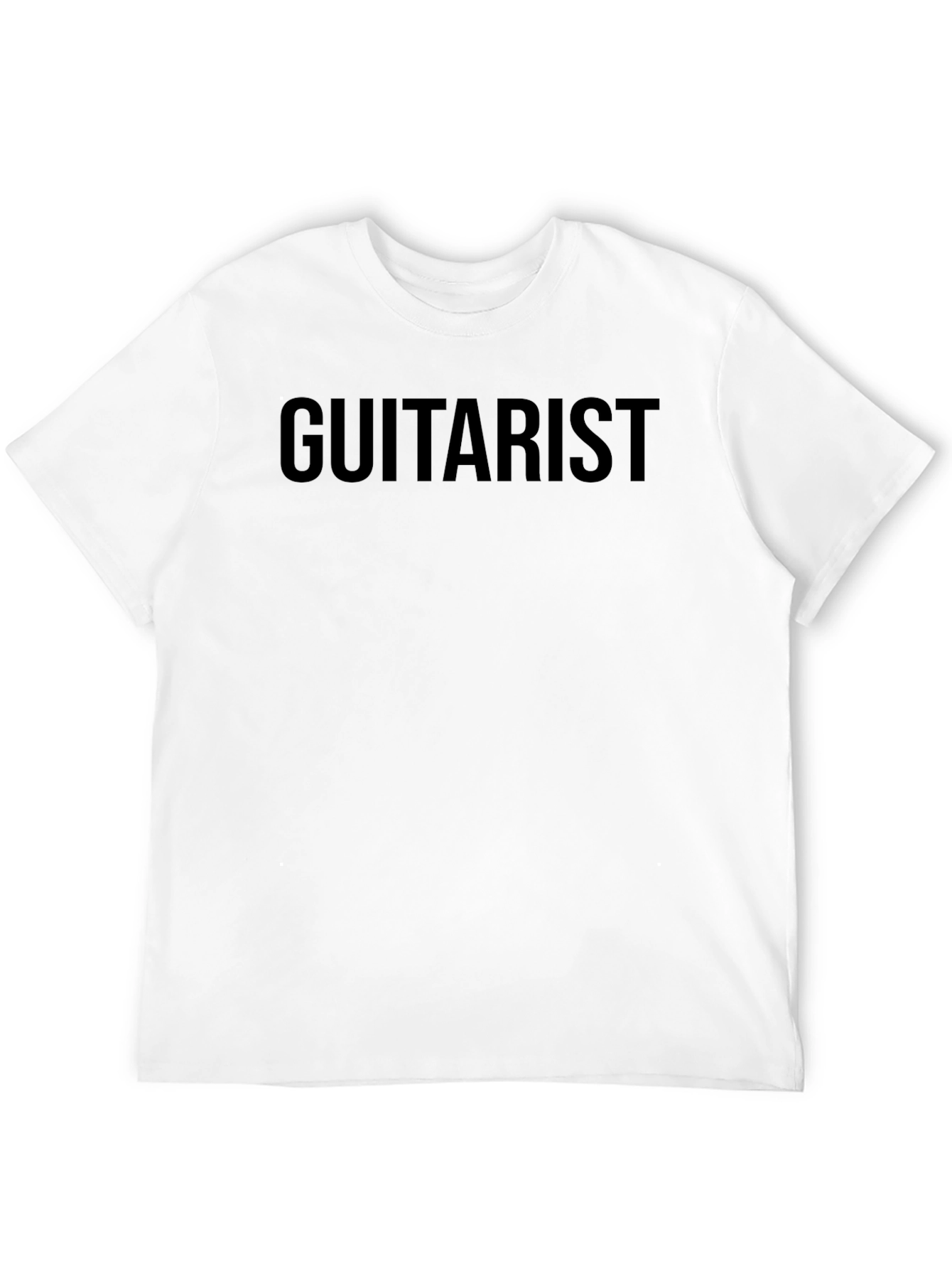 Guitarist Graphic Black T-Shirt
