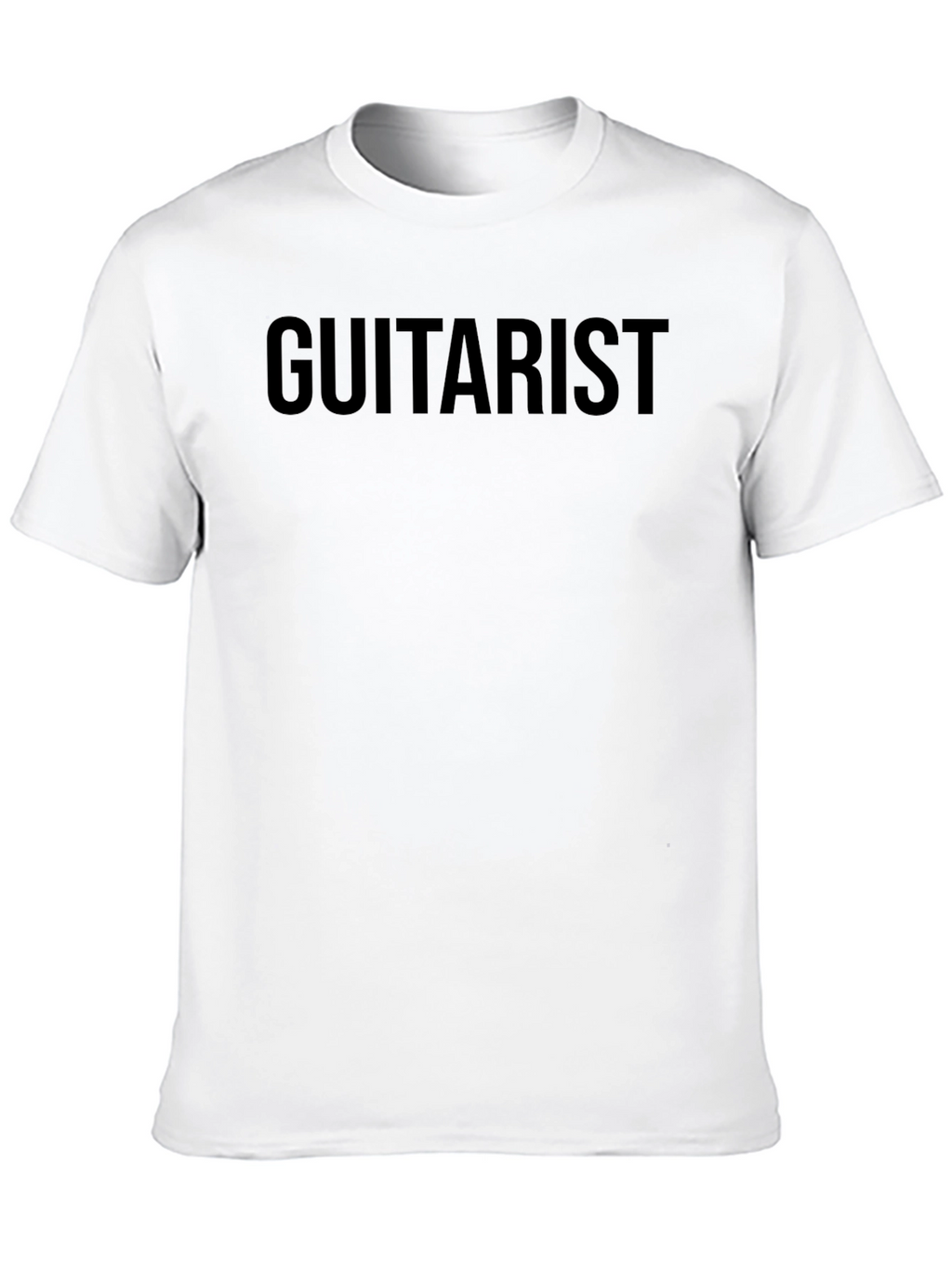 Guitarist Graphic Black T-Shirt