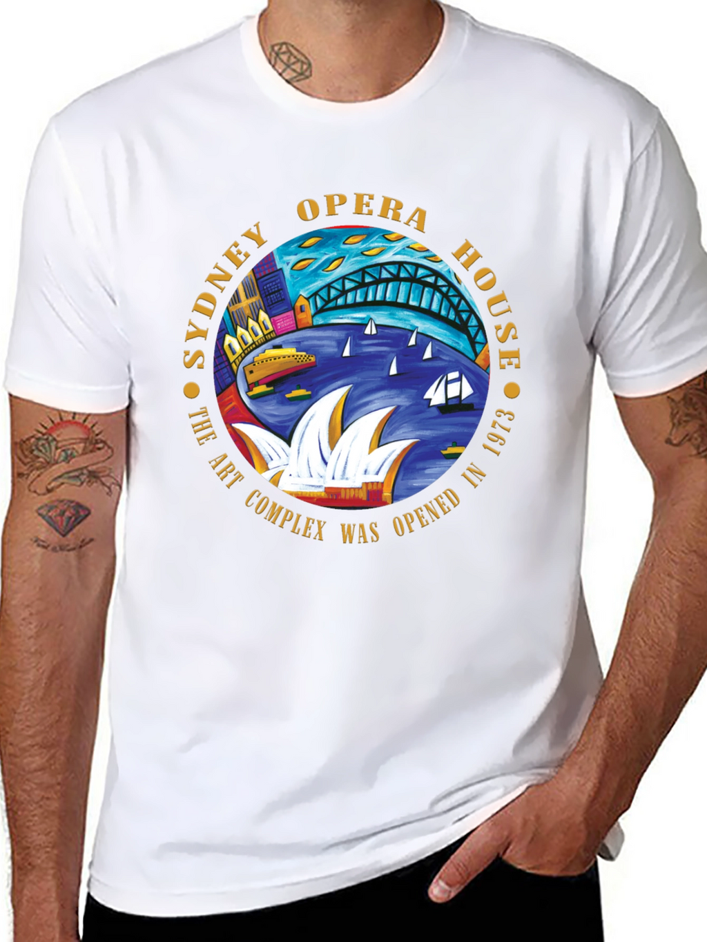 Sydney Opera House Graphic Tee - Art Complex 1973