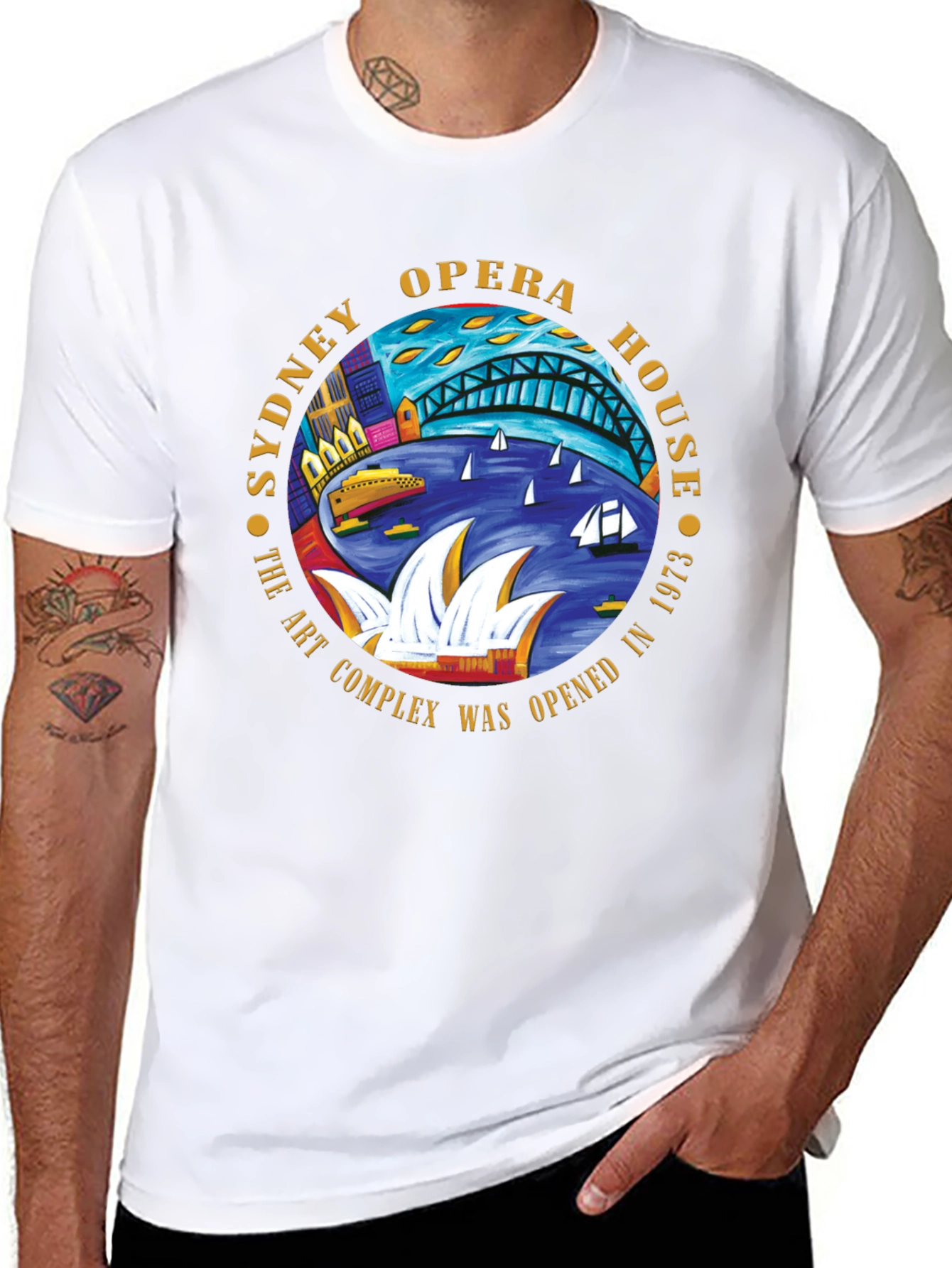 Sydney Opera House Graphic Tee - Art Complex 1973