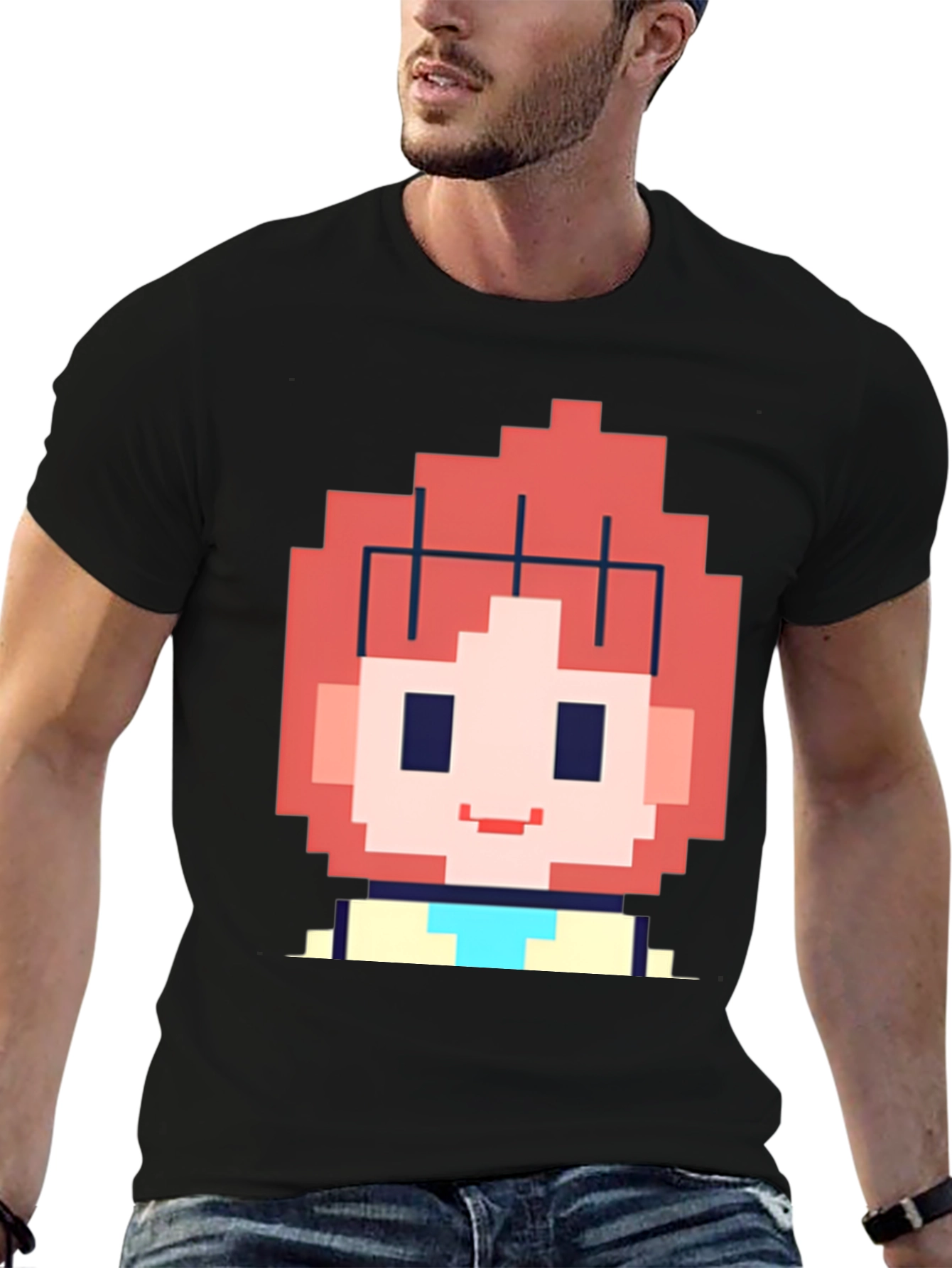 Pixel Art Character Graphic Tee