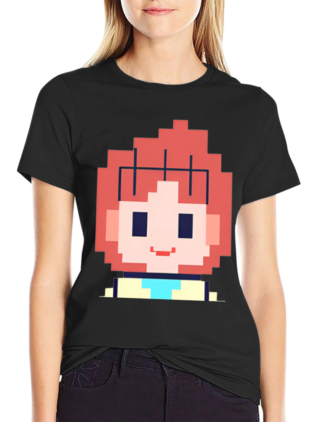 Pixel Art Character Graphic Tee