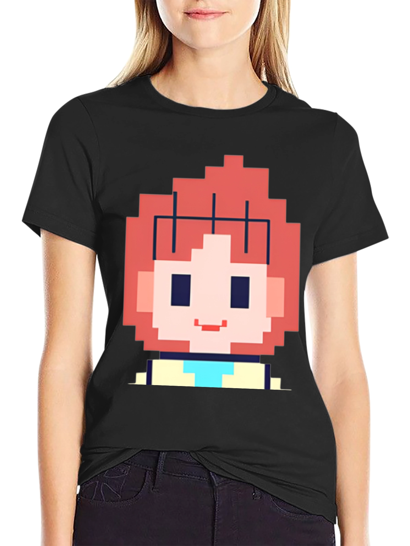 Pixel Art Character Graphic Tee