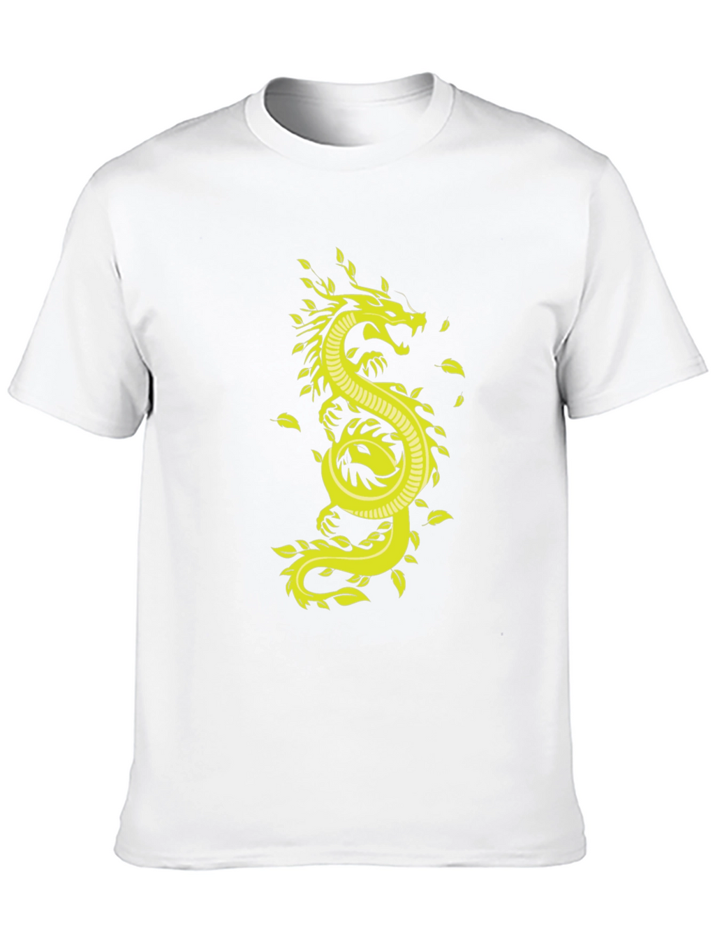 Dragon Graphic Tee - Stylish Mens Black T-Shirt
