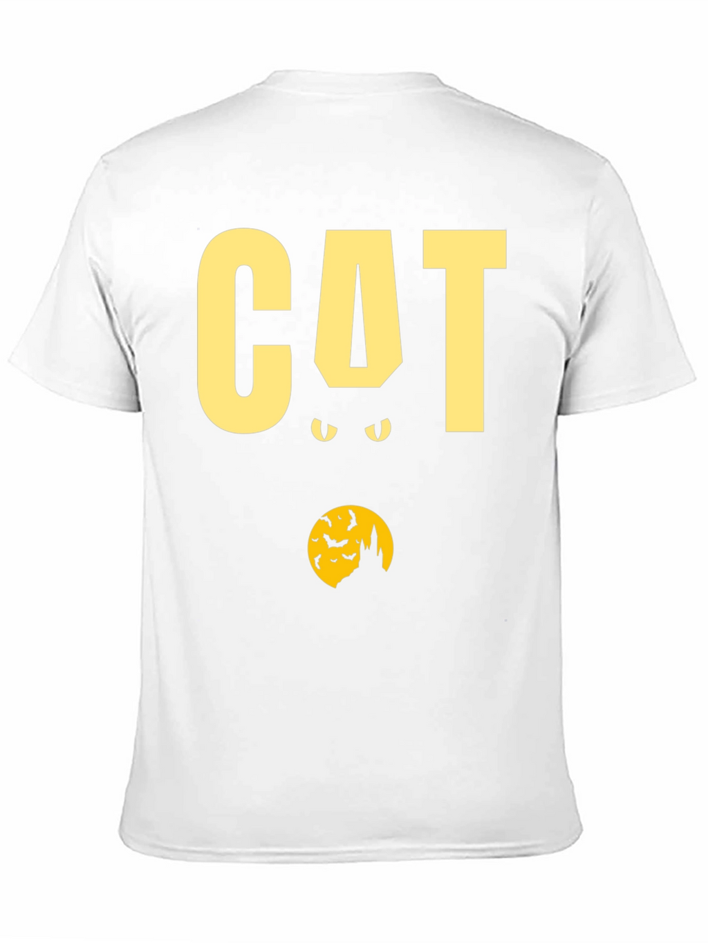 Halloween Cat Graphic T-Shirt - Spooky Season Tee